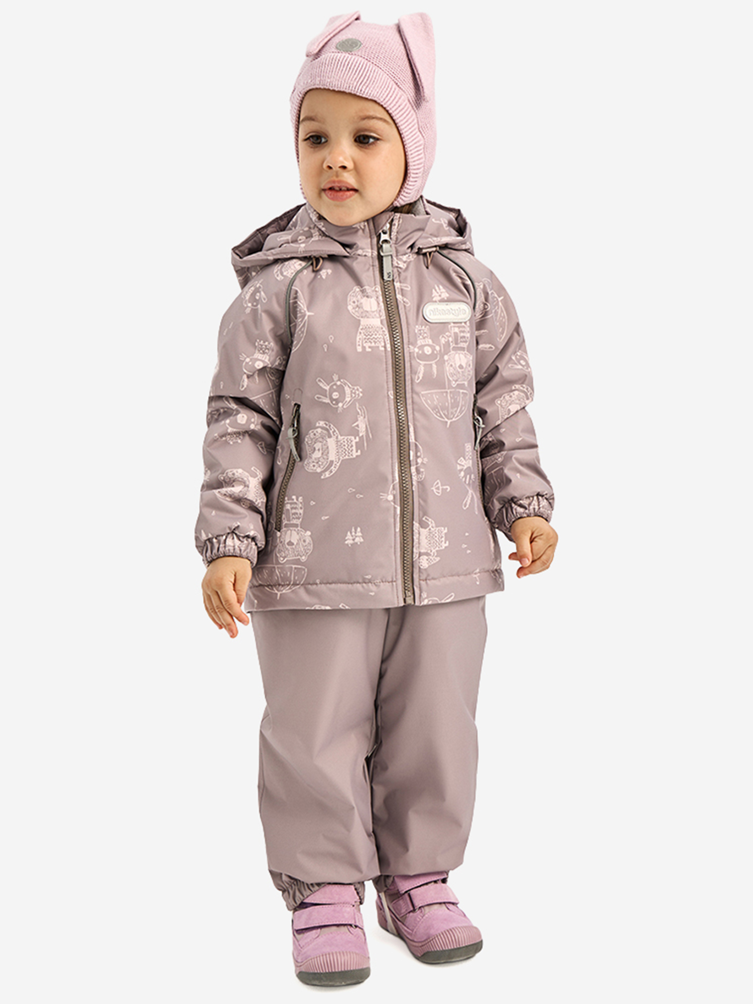 Изображение товара Костюм утепленный женский NIKASTYLE Капучино для детей демисезонный водонепроницаемый