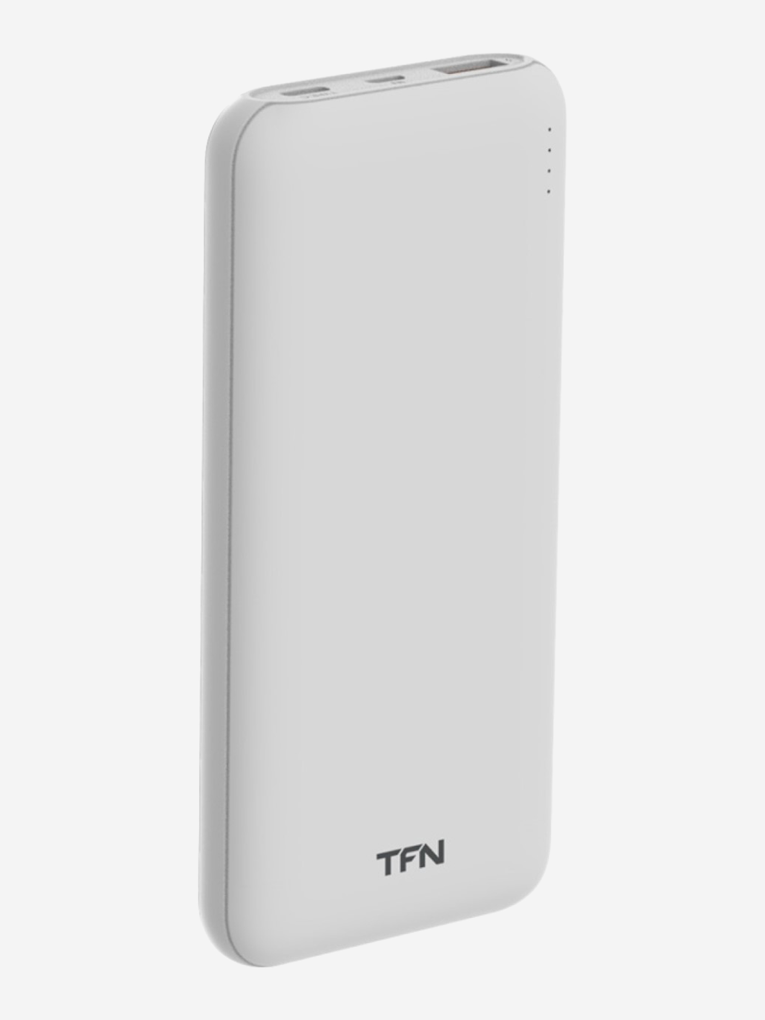 Внешний аккумулятор TFN 10000mAh Ultra Power PD white, Белый внешний аккумулятор baseus power bank qpow digital display 3a 10000mah white ppqd a02