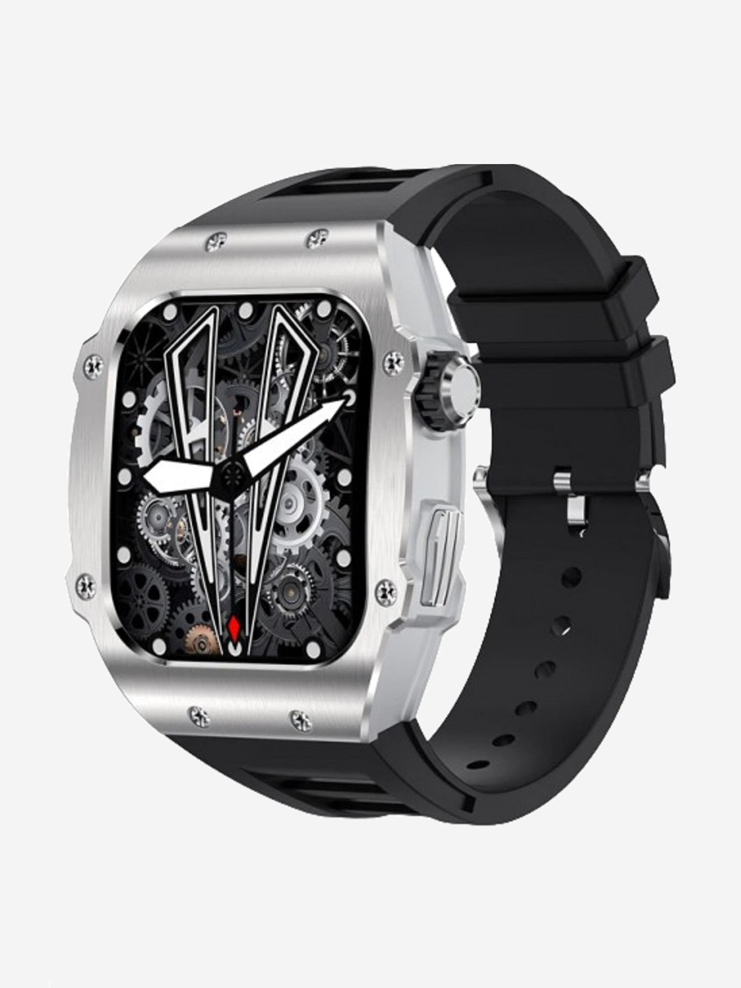 

Смарт-часы BandRate Smart BRSAK55SB с будильником, шагомером, Черный