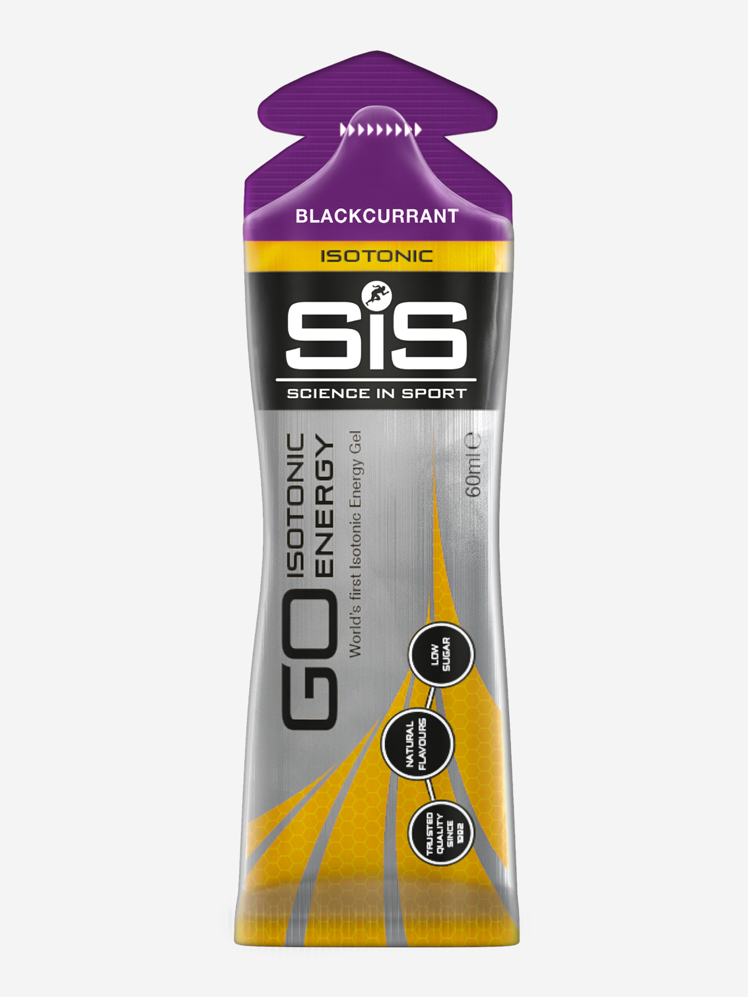 

Гель энергетический углеводный SIS Science In Sport "Черная смородина", 60 мл, Мультицвет