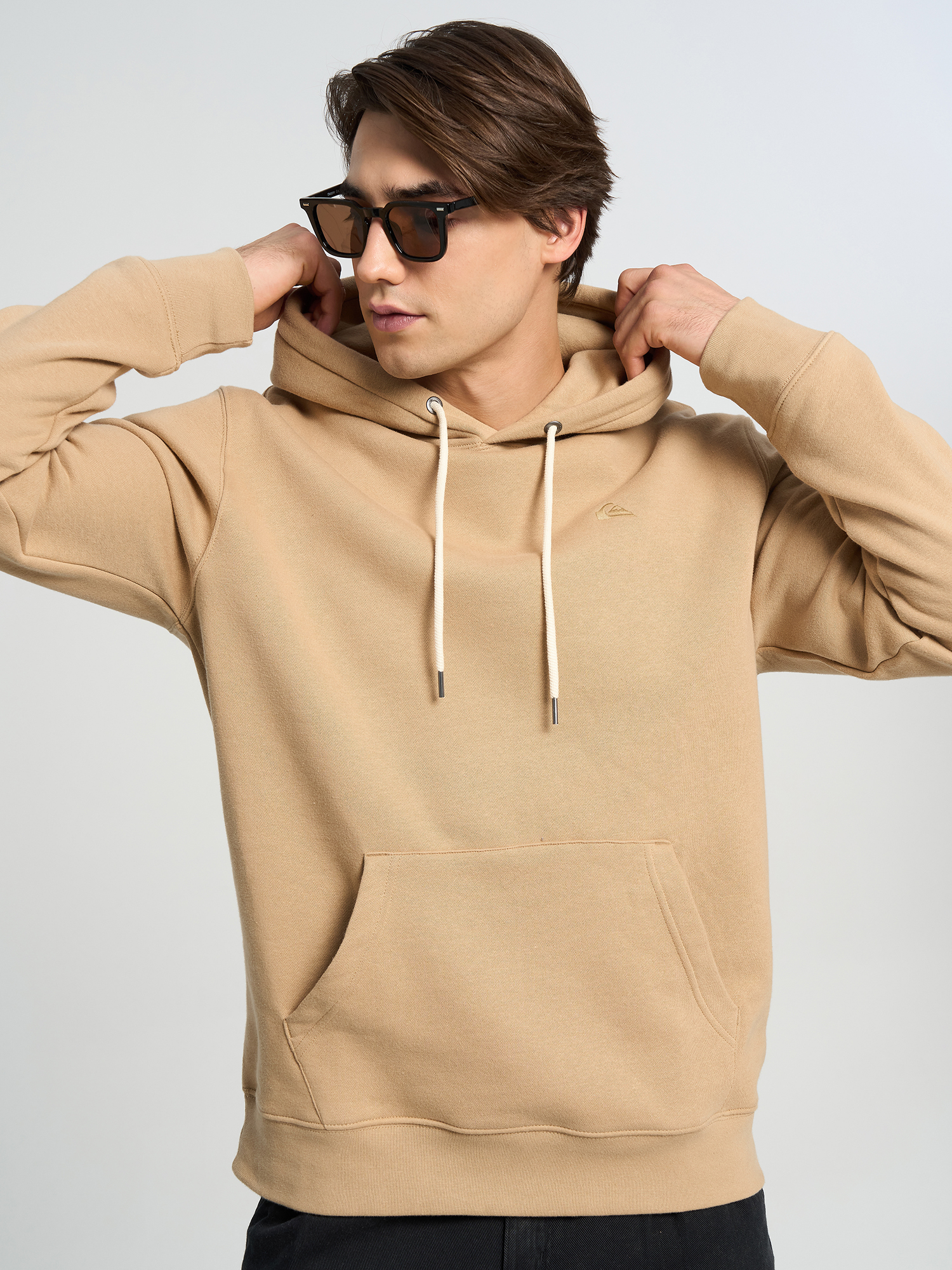 Худи мужское Quiksilver, Бежевый