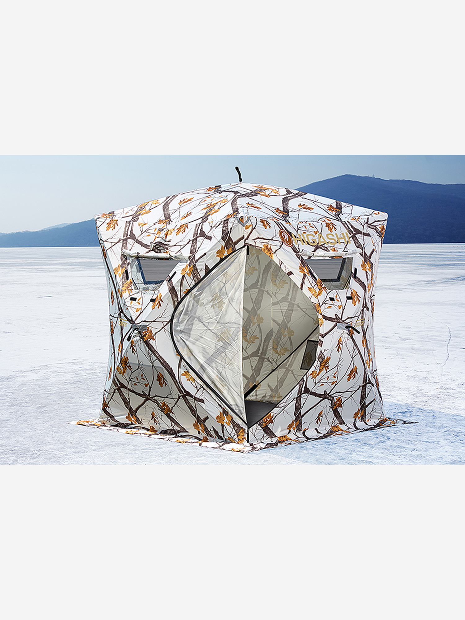 Изображение товара Зимняя палатка HIGASHI Winter Camo Comfort для рыбалки и охоты