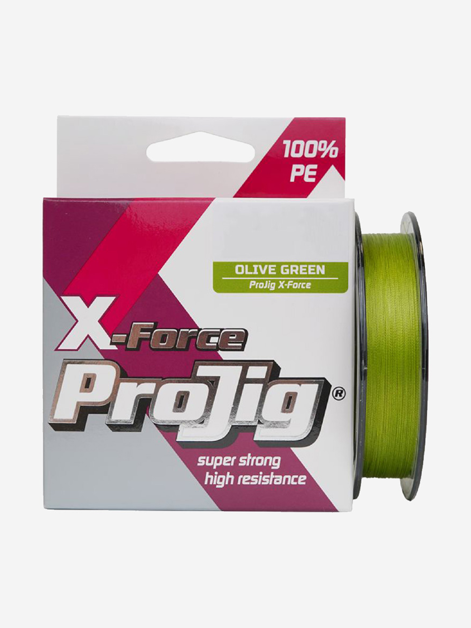 

Плетеный шнур для рыбалки ProJig X-Force 0,30 мм, 24,0 кг, 150 м, хаки, Зеленый