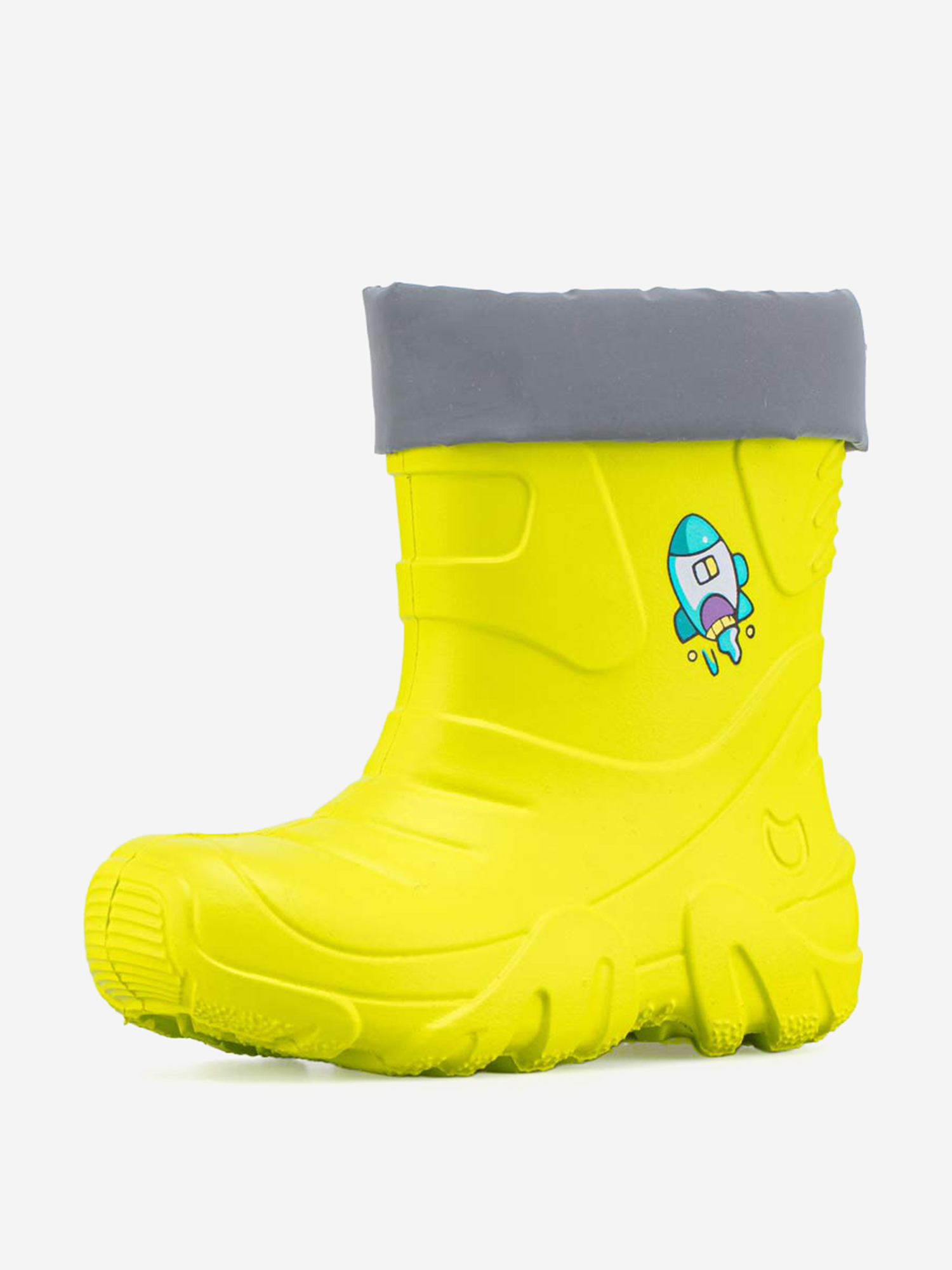 Изображение товара Резиновые сапоги для мальчика Котофей, Желтый