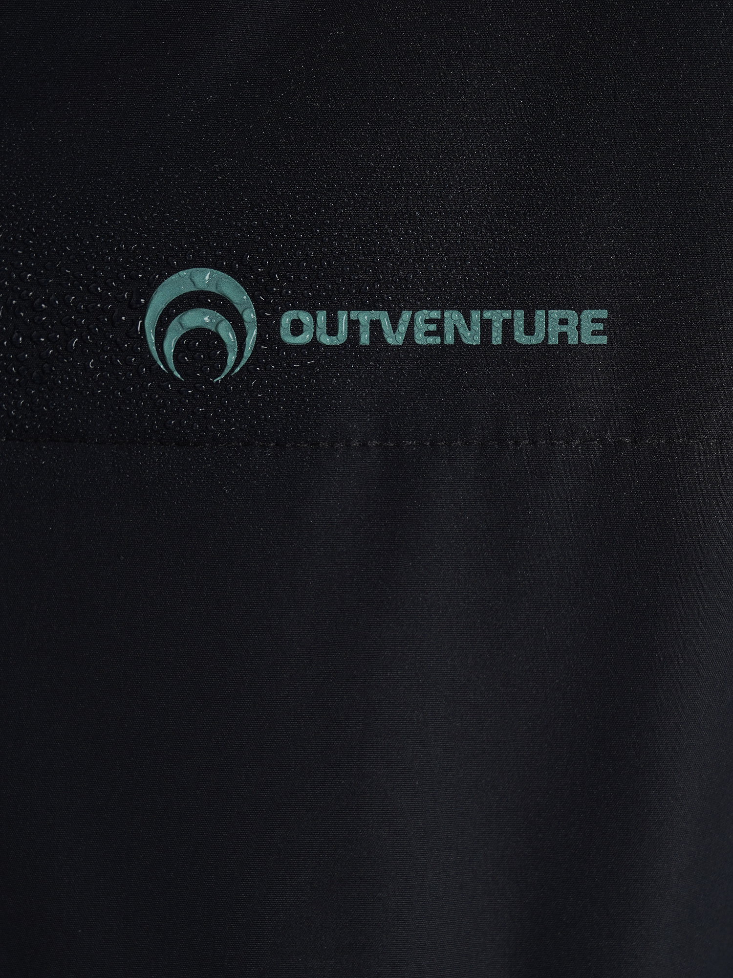 фото Куртка утепленная для девочек outventure, черный