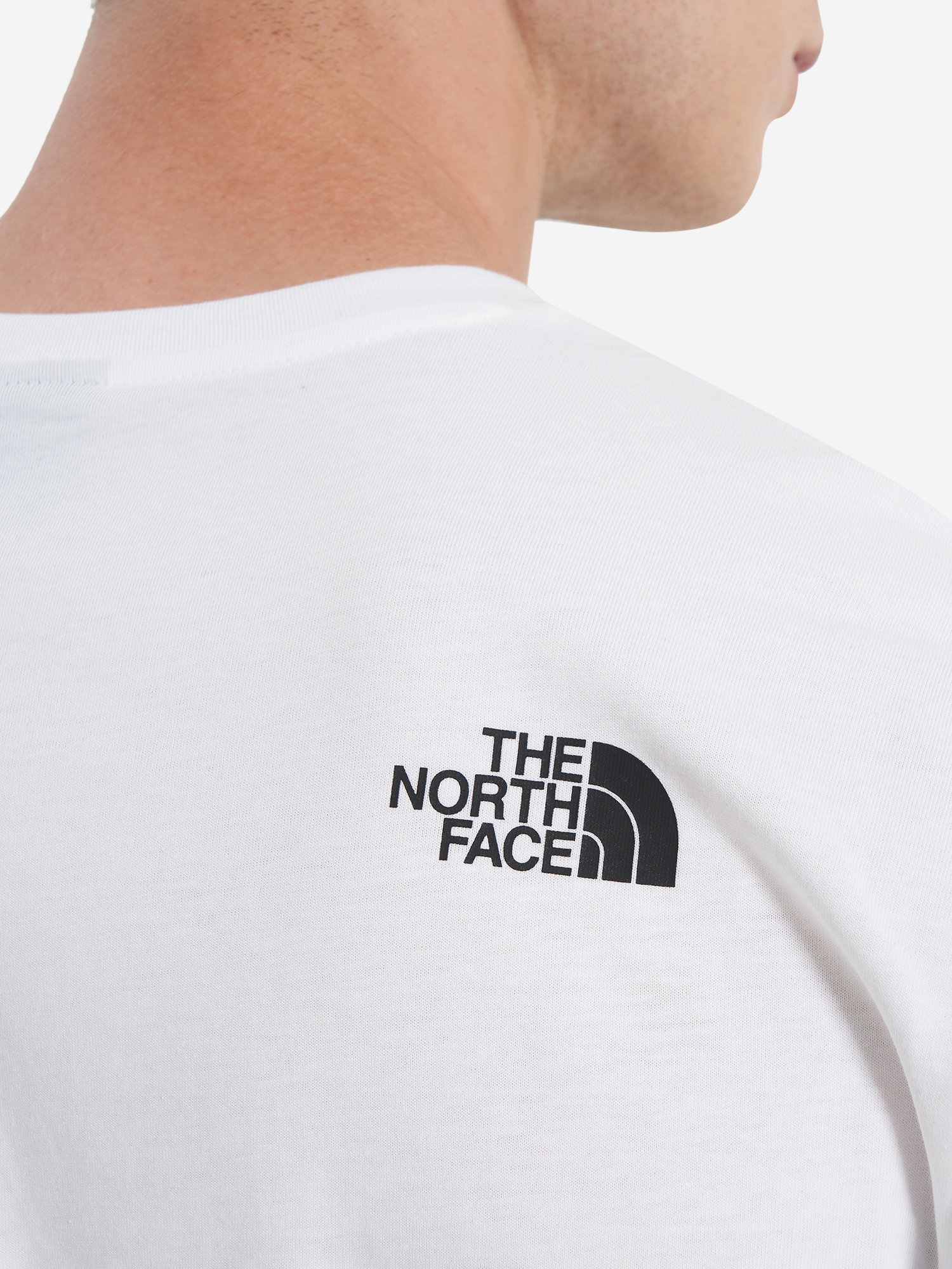 фото Футболка мужская the north face easy, белый