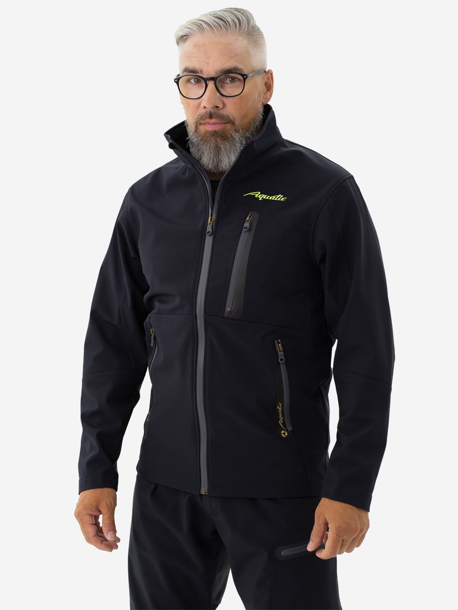 Изображение товара Куртка Aquatic КС-02ТС для рыбалки, темно-синяя, демисезонная