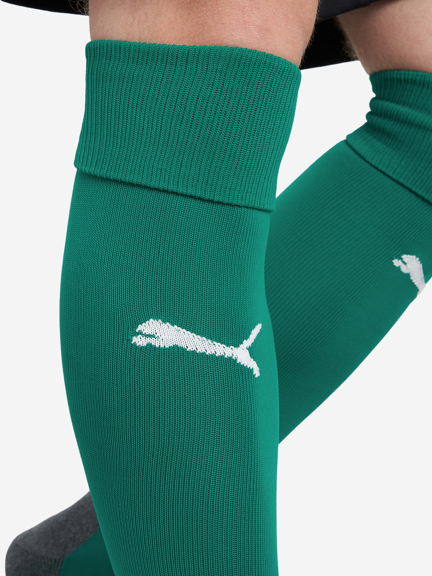 Гетры PUMA Team Liga, 1 пара, Зеленый 2
