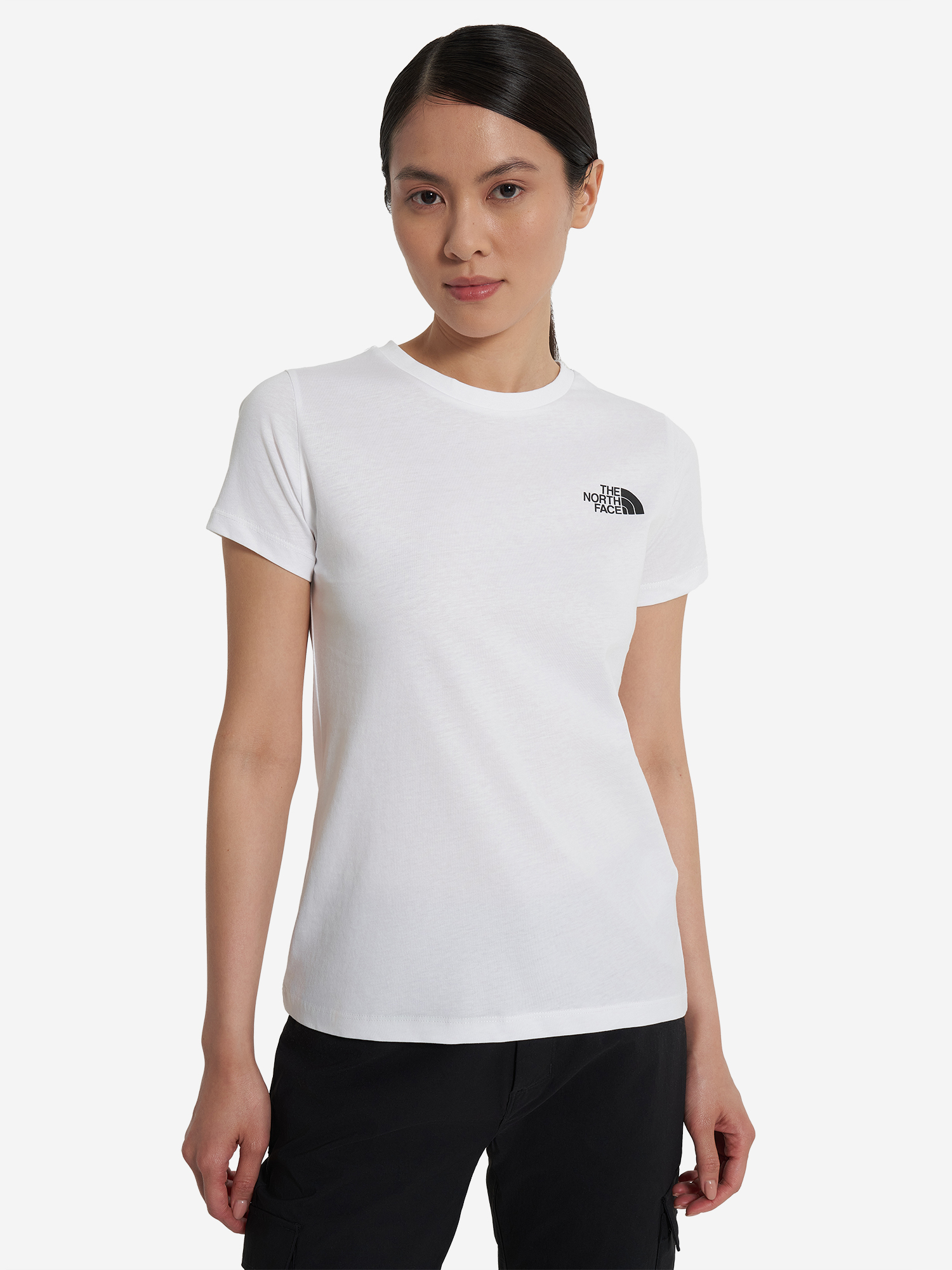 

Футболка женская The North Face Box Nse Slim, Белый