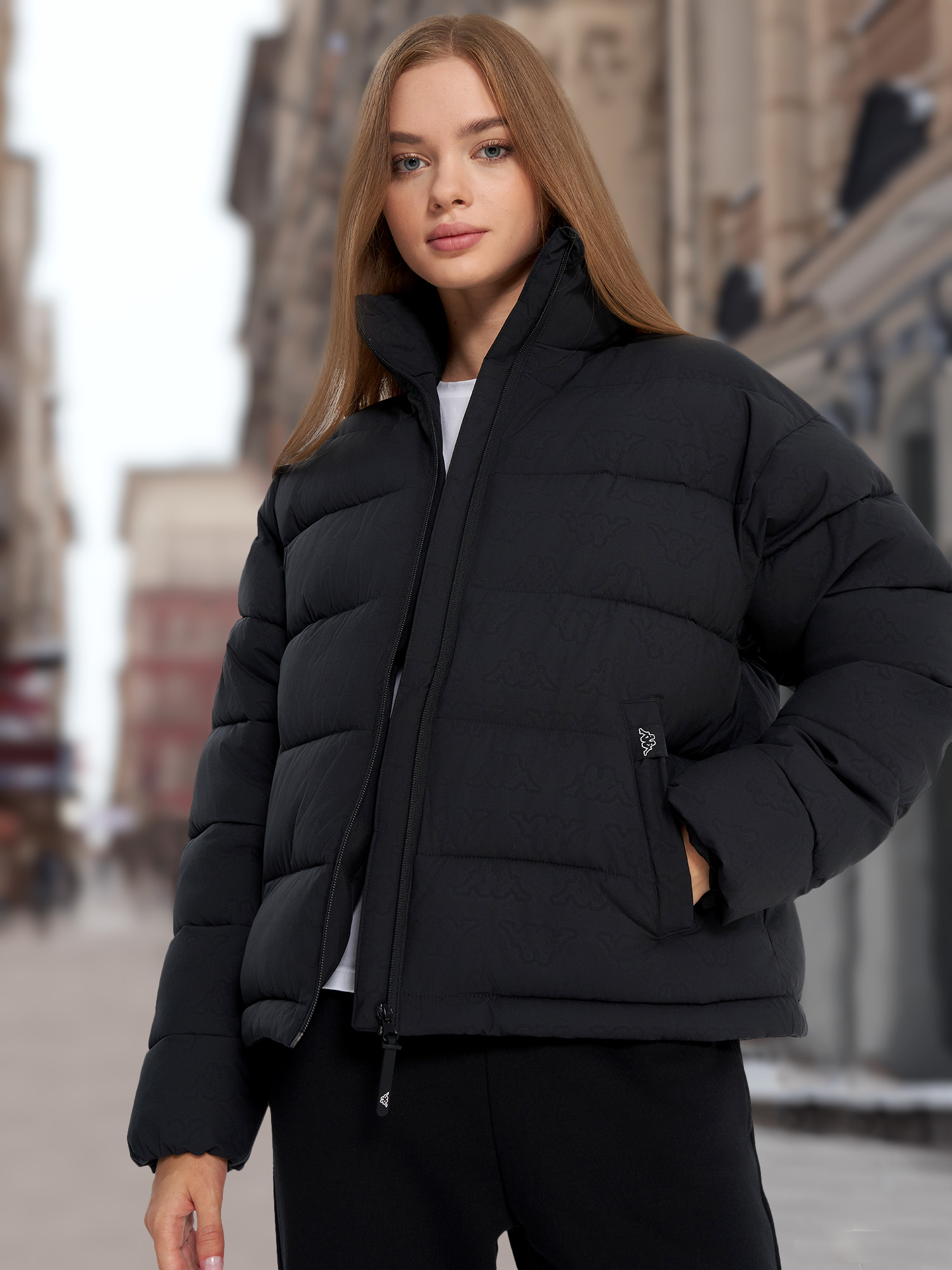 

Пуховик женский Kappa De Omini, Черный