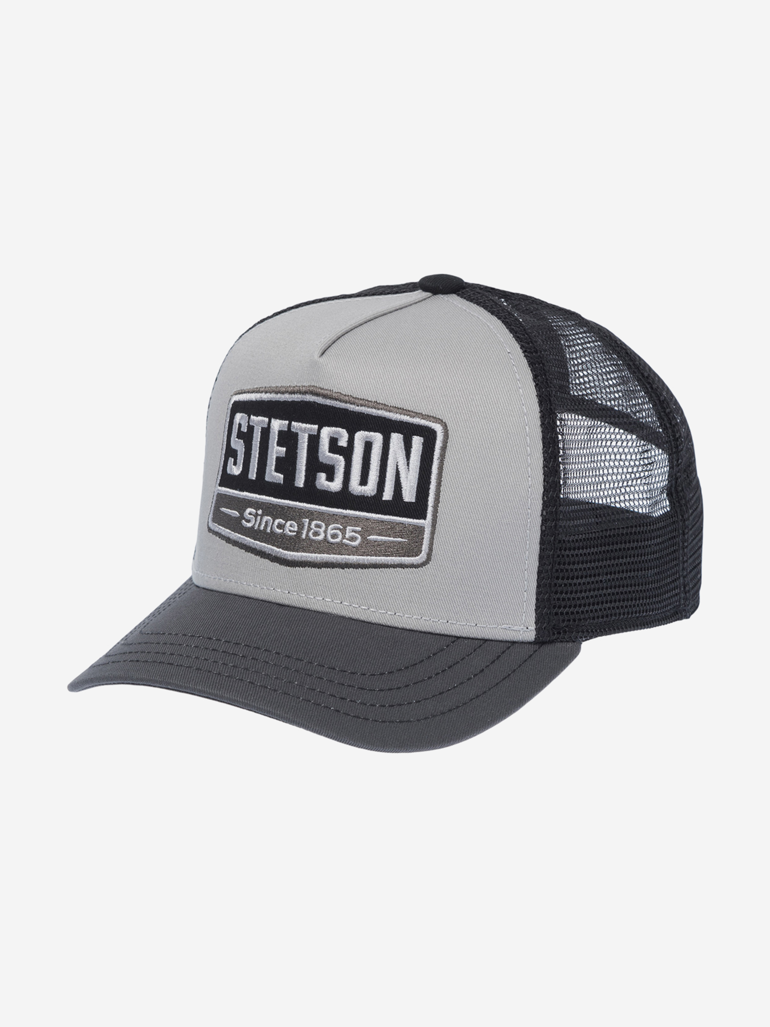 Изображение товара Бейсболка с сеточкой STETSON 7751107K TRUCKER CAP GASOLINE для детей, спортивный стиль, всесезонная