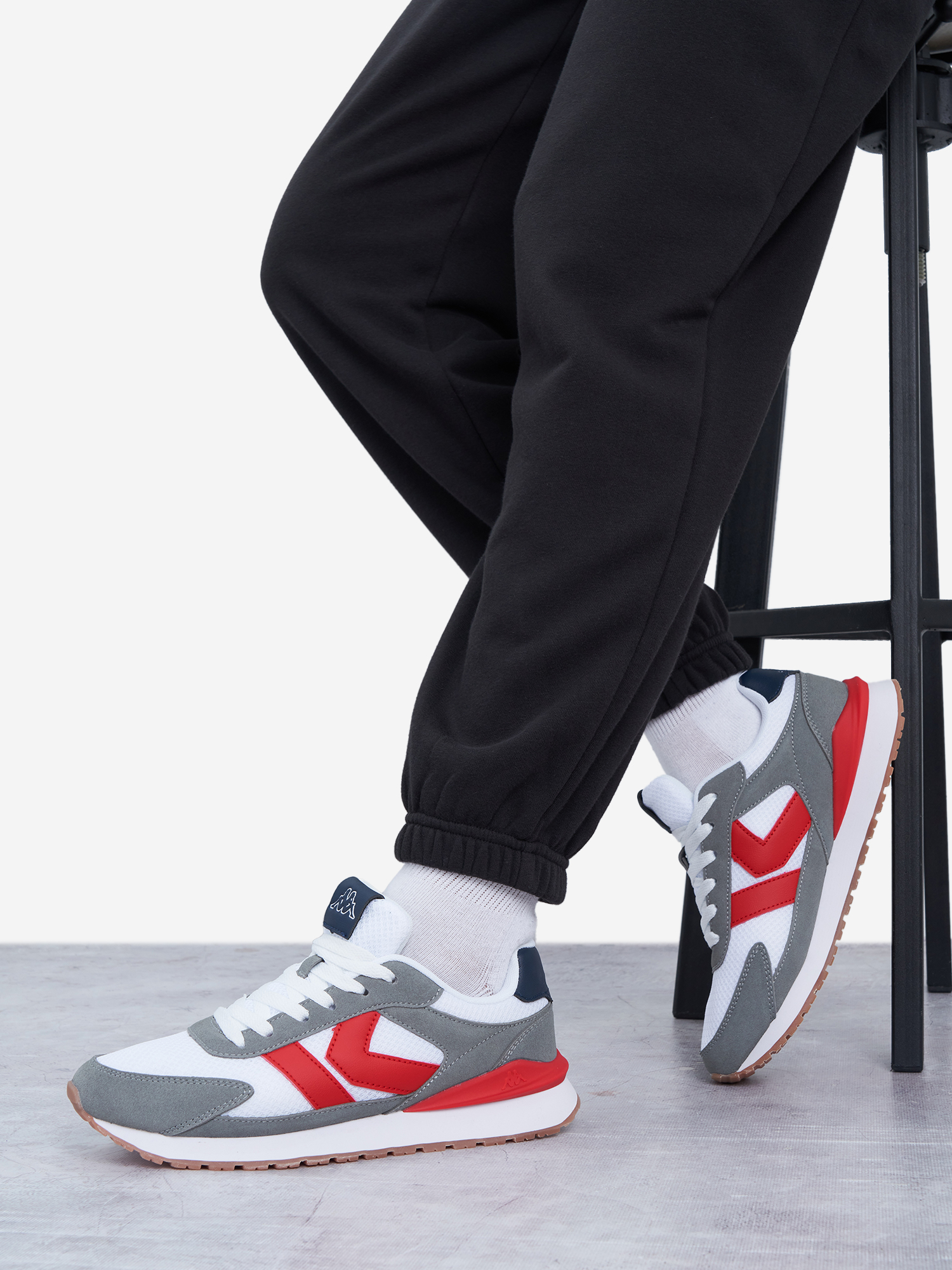 Изображение товара Кроссовки женские Kappa Logo Martin, Белый/серый/красный/синий