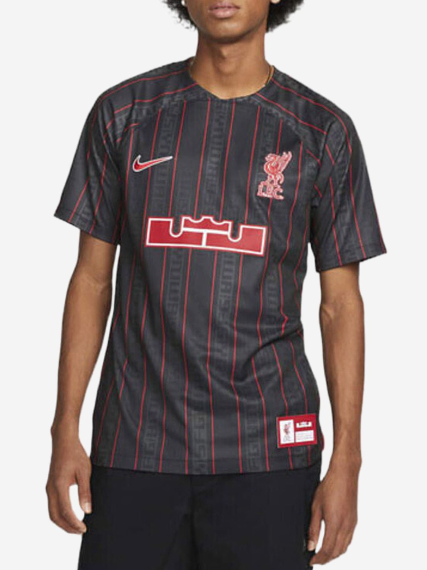 Изображение товара Футболка спортивная мужская Nike LeBron X Liverpool F.C. Dri FIT Stadium