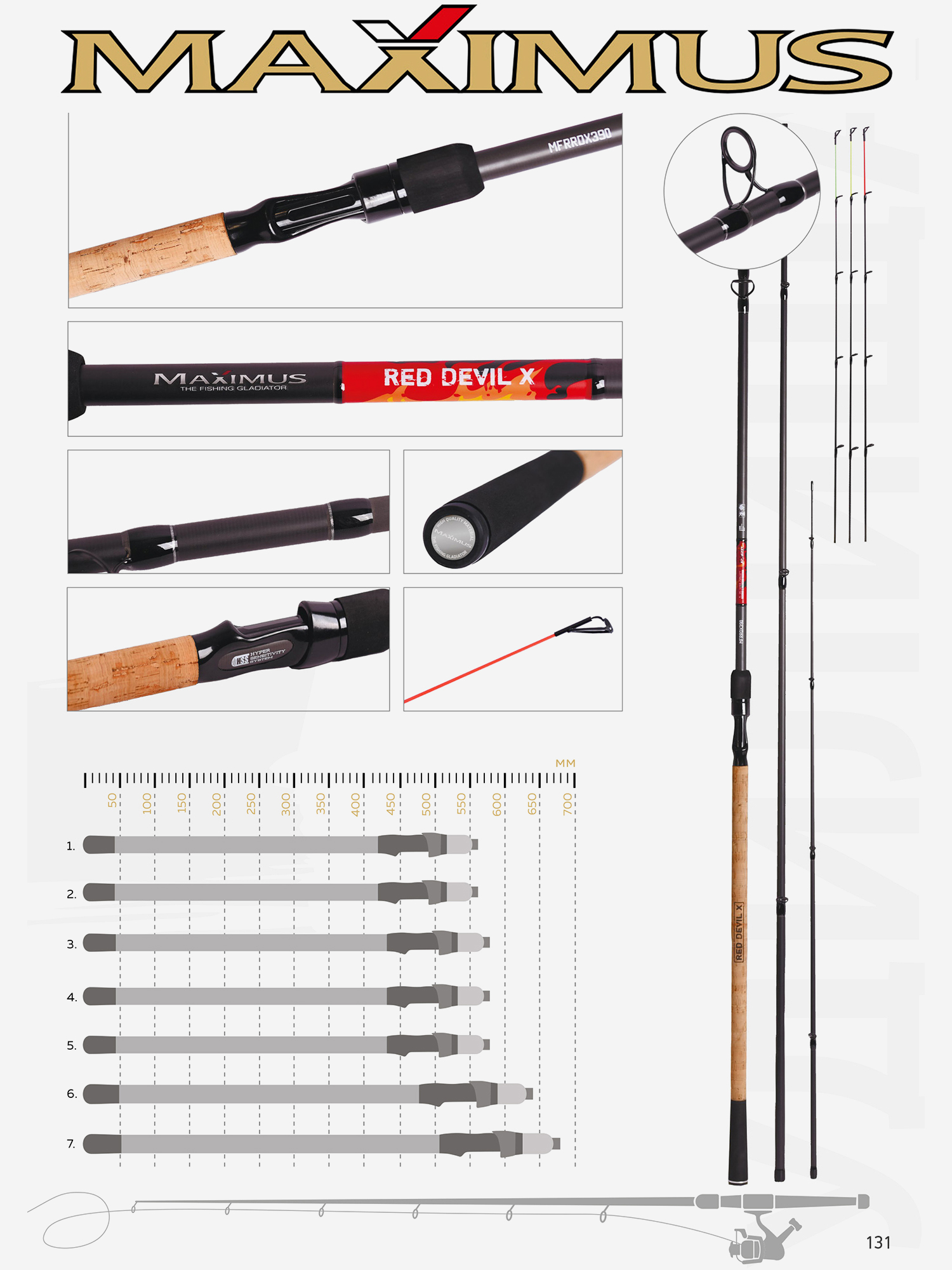 

Фидерное удилище Maximus Bream Master 330M 60g, Черный