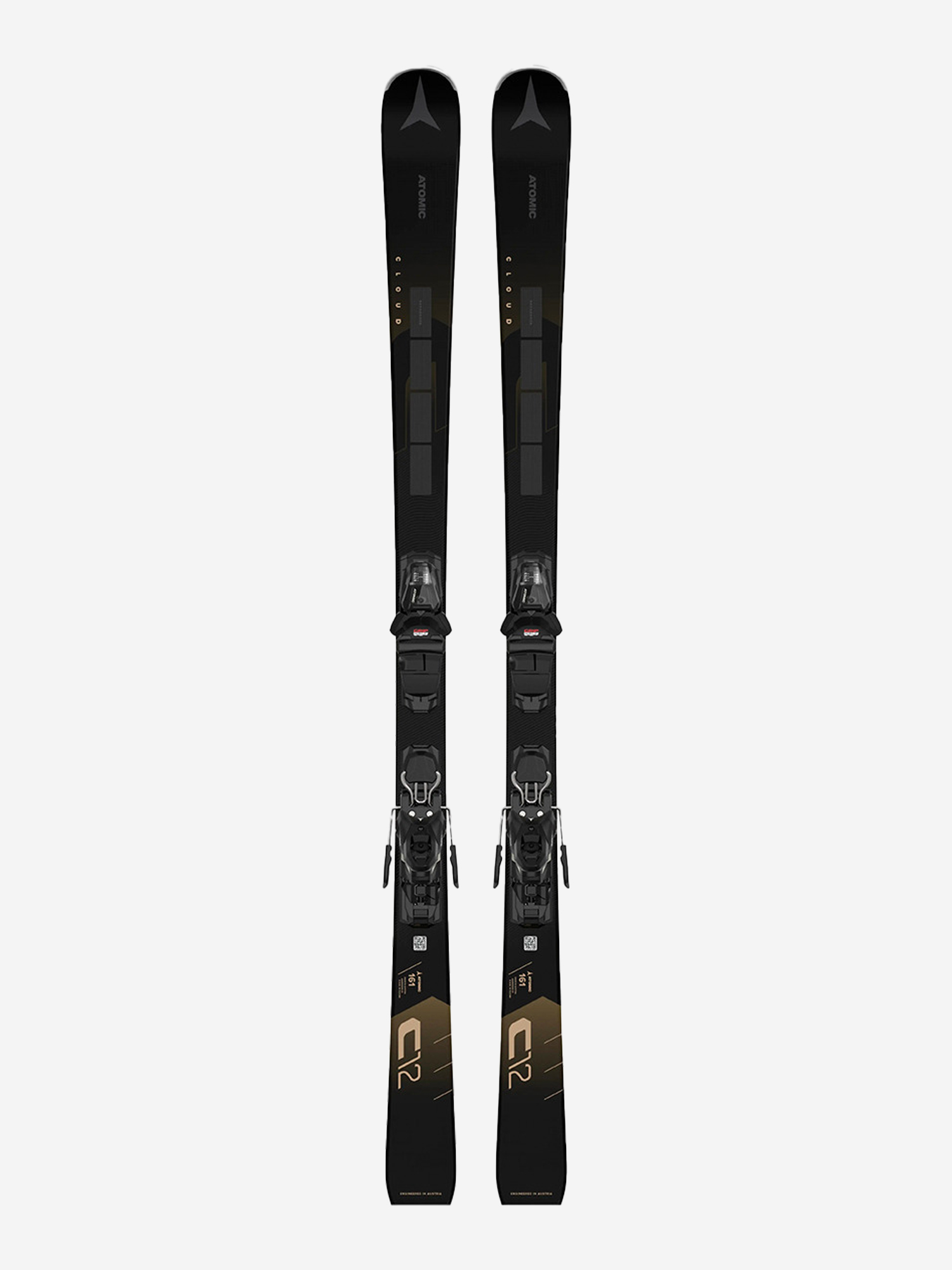 

Горные лыжи с креплениями Atomic Cloud C12 RVSK C + M 10 GW 23/24, Черный