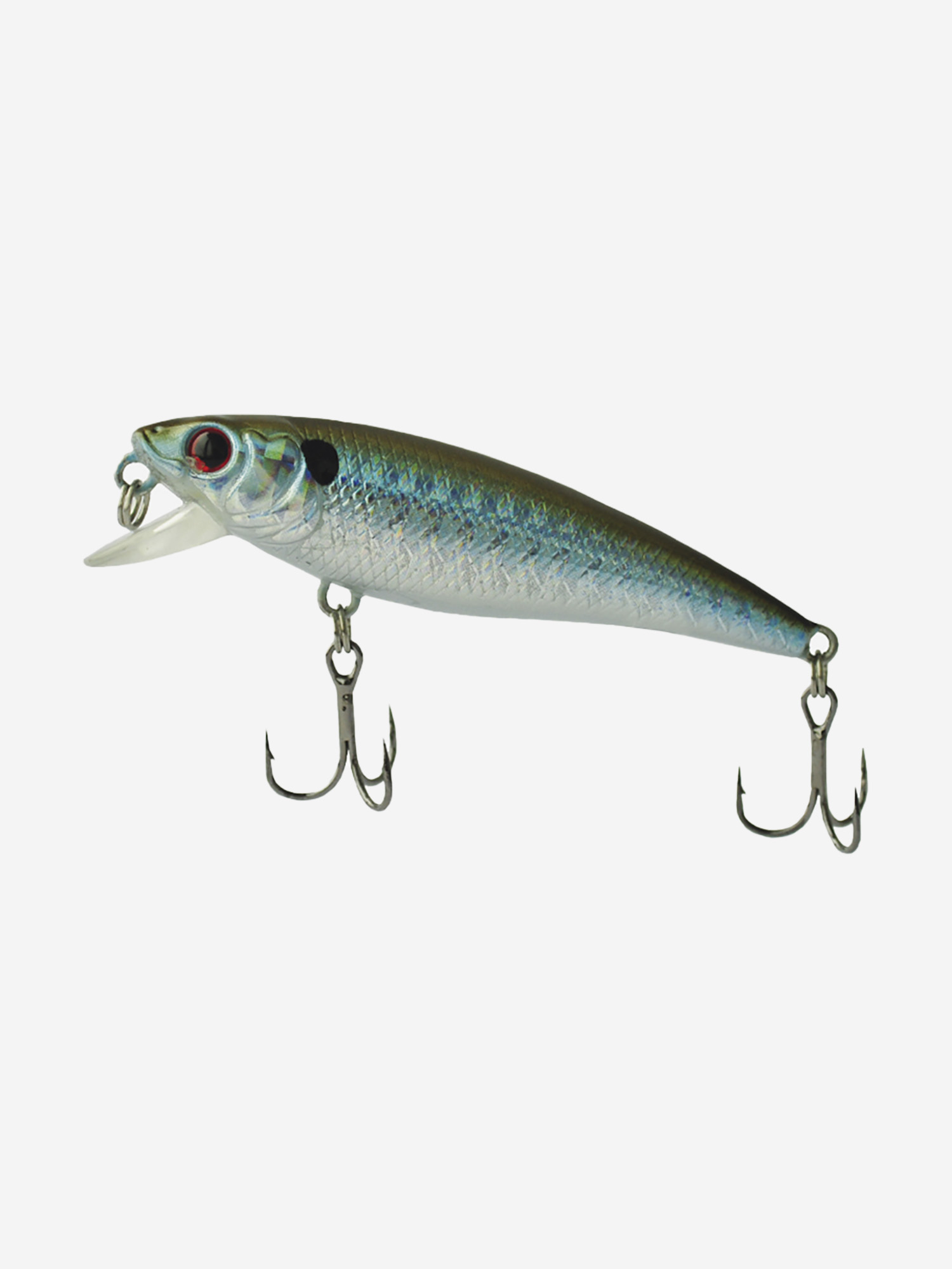 

Воблер Mottomo Bang Minnow 65SP 6,3g Natural Shad, Серебряный