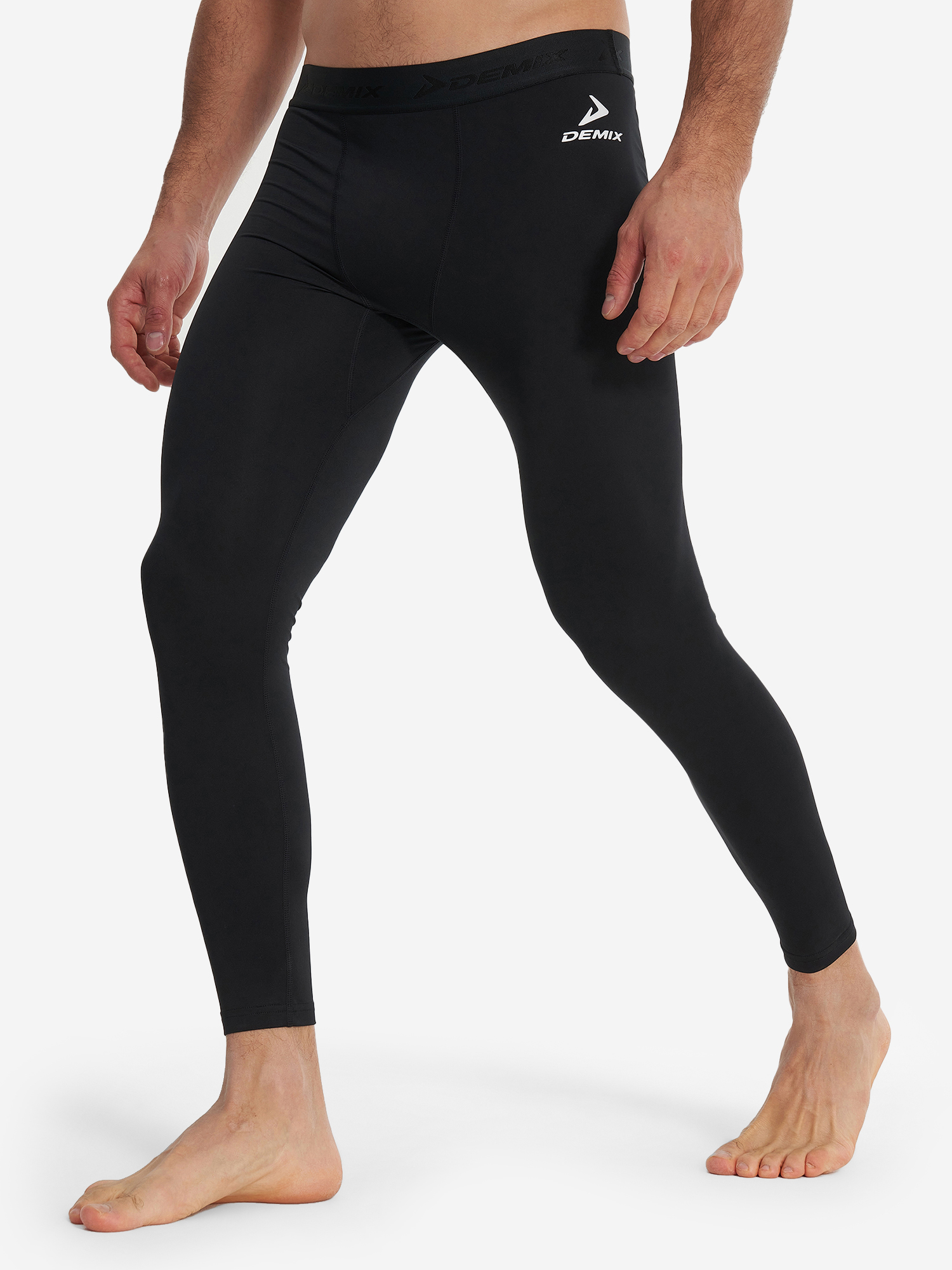 

Тайтсы компрессионные мужские Demix, Черный