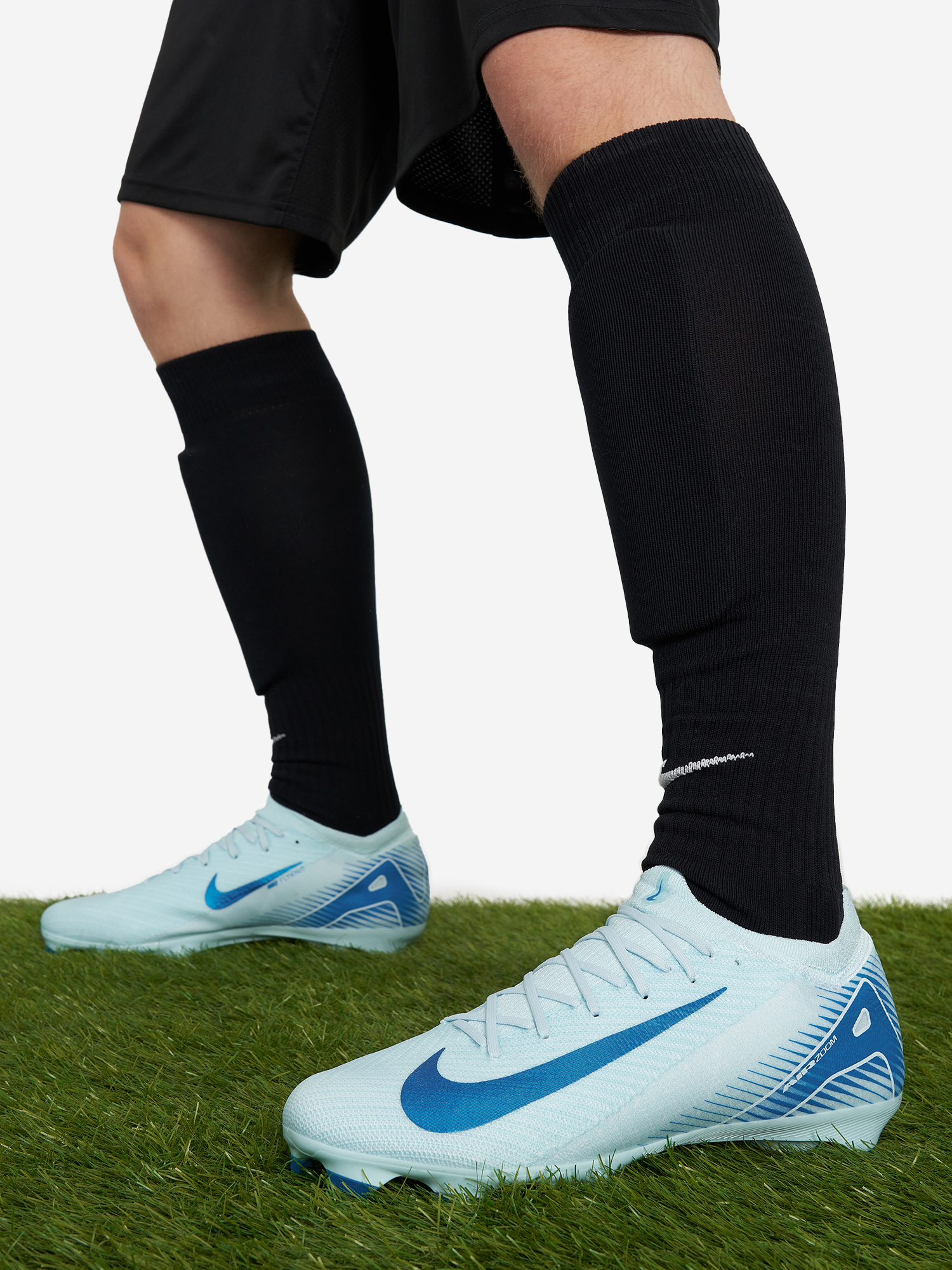 Бутсы мужские Nike Zm Vapor 16 Pro Fg, Голубой