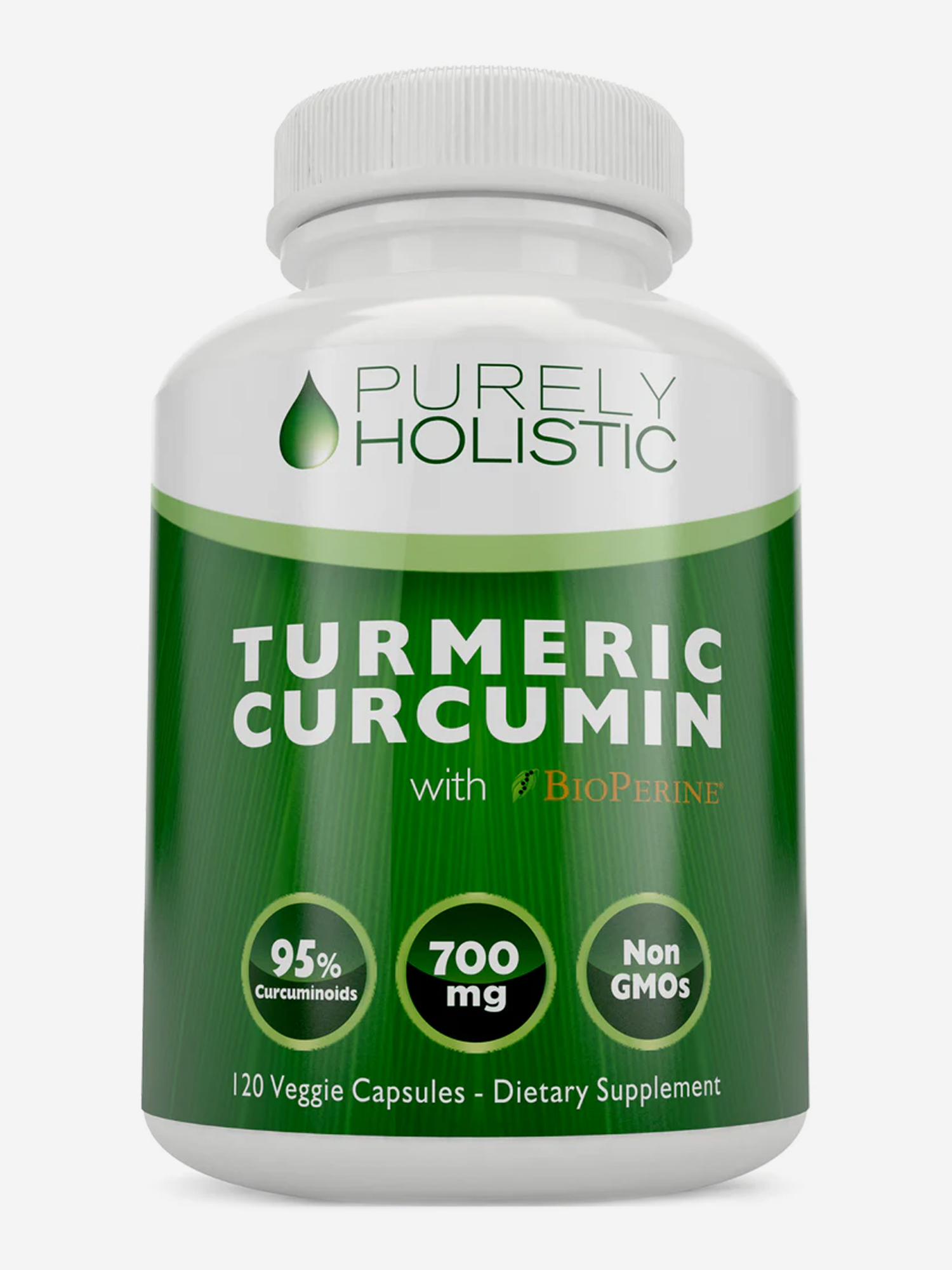 Изображение товара Куркумин, Purely Holistic, 700 мг, 120 капсул