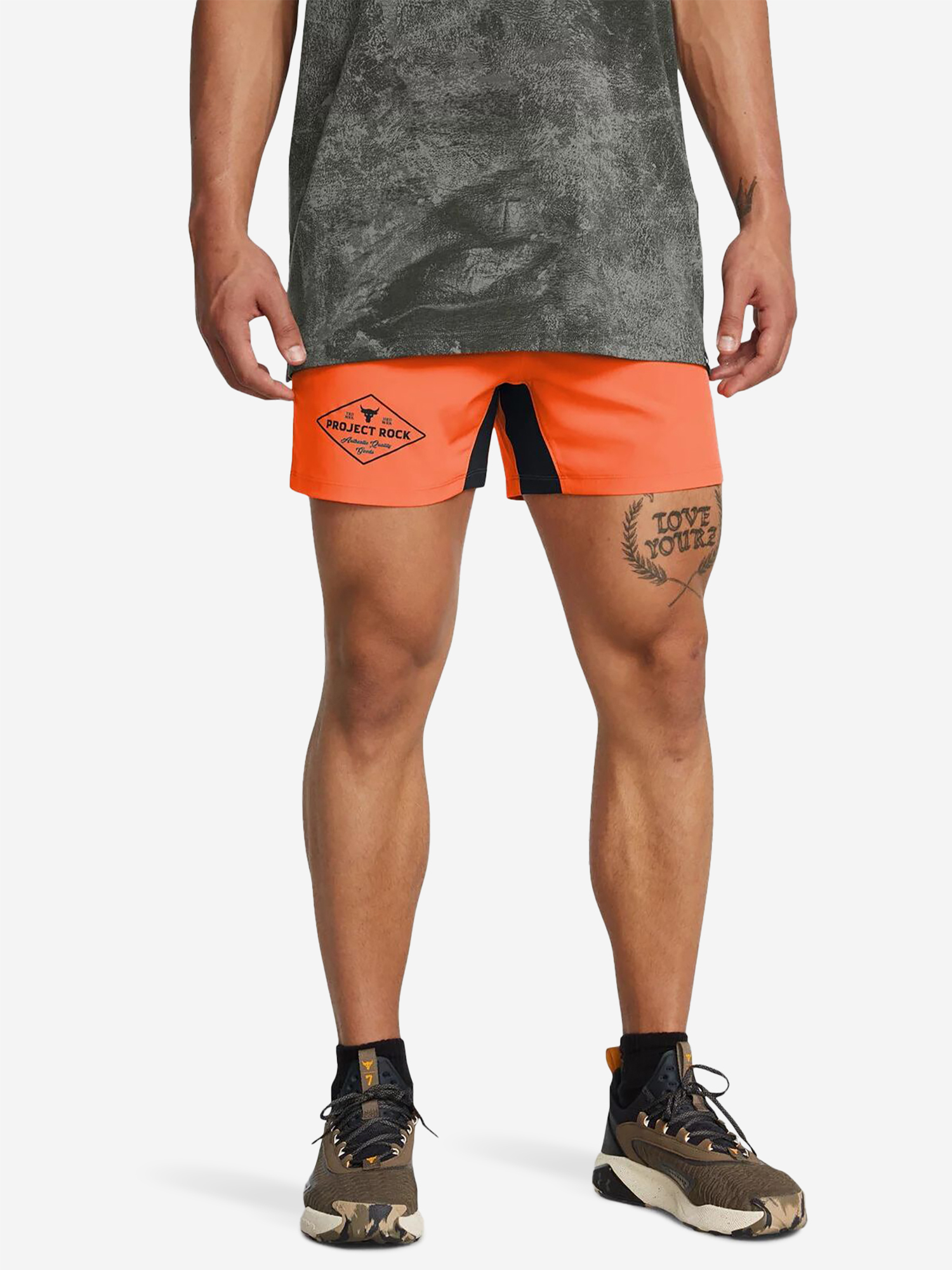 

Шорты мужские Under Armour Pjt Rck Ultimate 5in Trn St E, Оранжевый