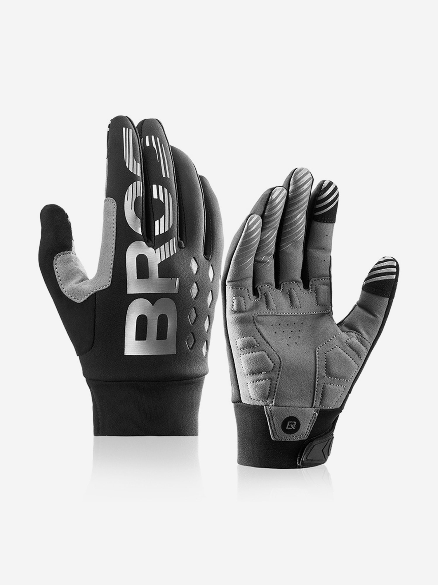

Перчатки велосипедные Rockbros S209BK, Черный