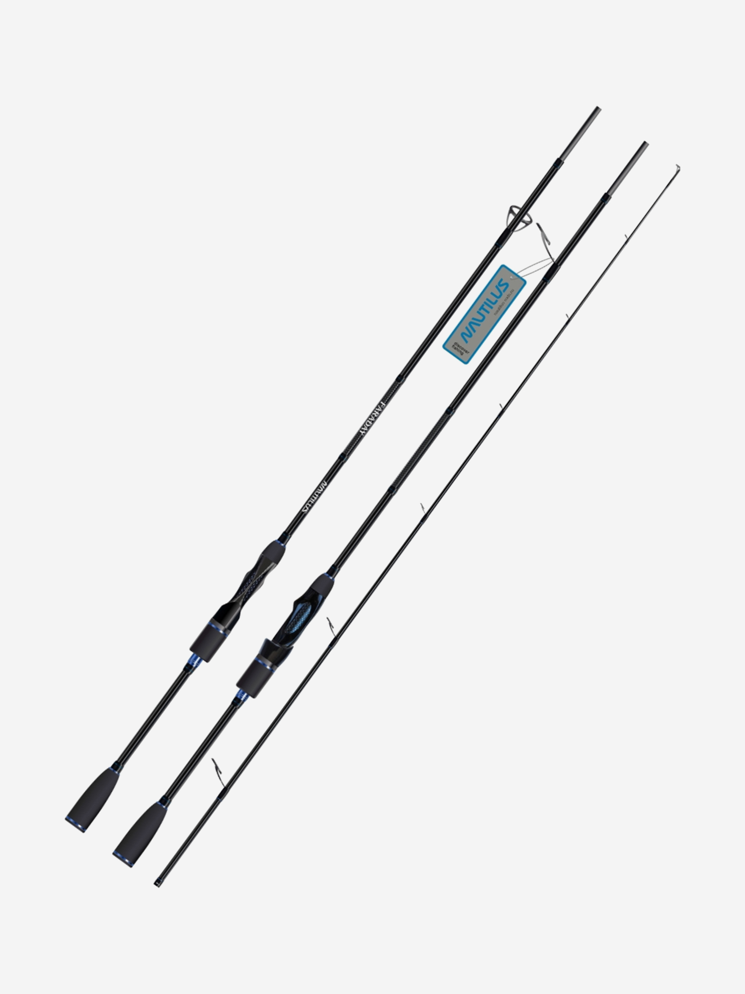 

Спиннинг Nautilus Faraday FRD-702LL 210см 2-10гр, Черный