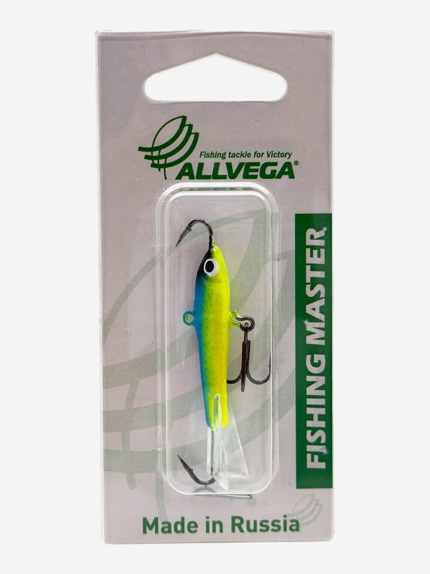 

Приманка балансир ALLVEGA 10 гр / 50 мм, цвет С19, Зеленый