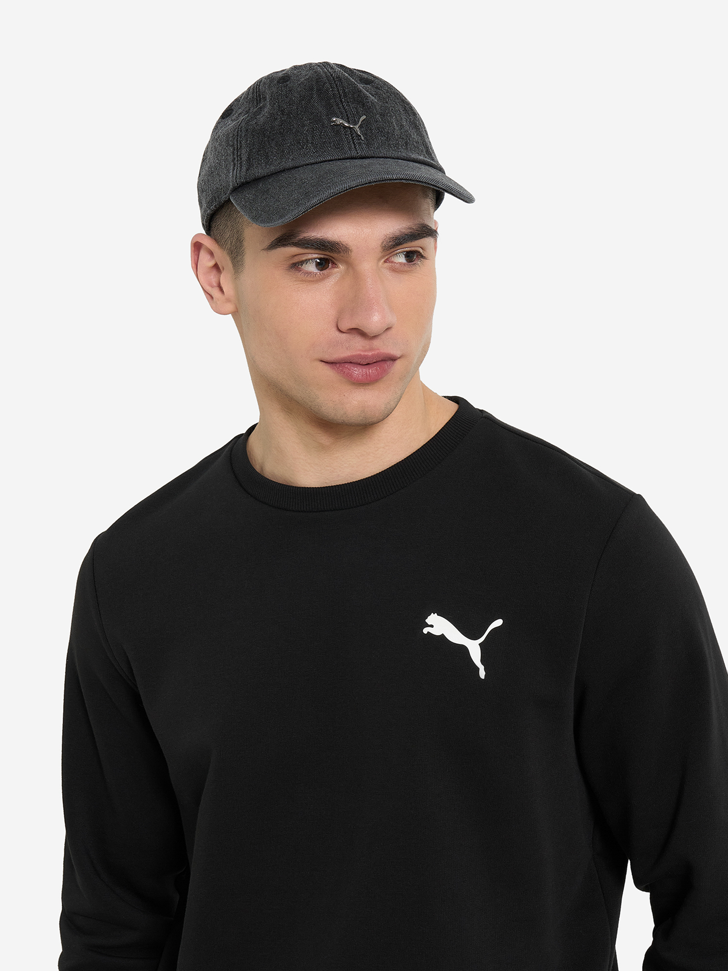 фото Бейсболка puma wardrobe ess metal, серый