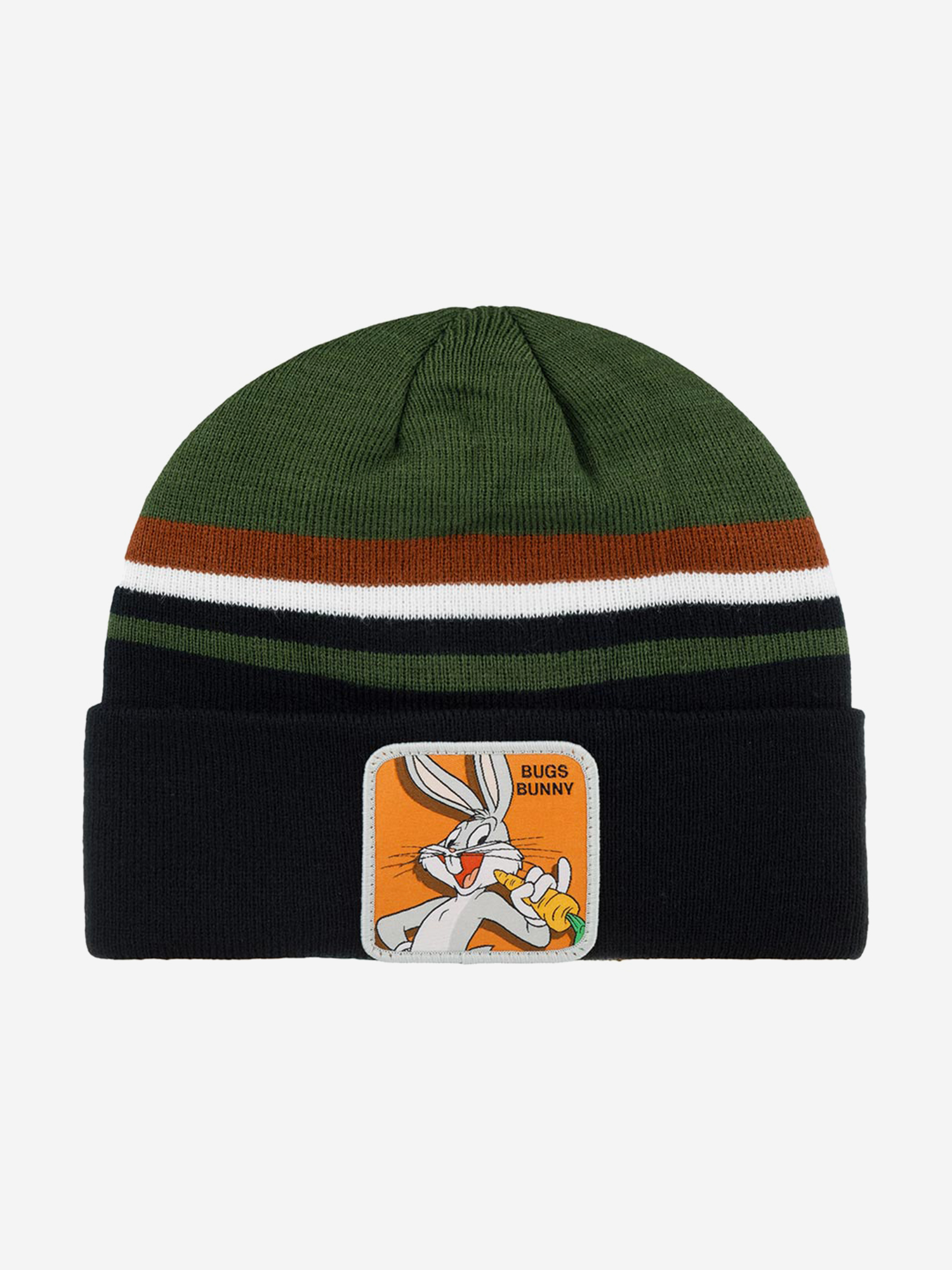 Изображение товара Зимняя шапка с отворотом CAPSLAB для взрослых Bugs Bunny спортивный стиль