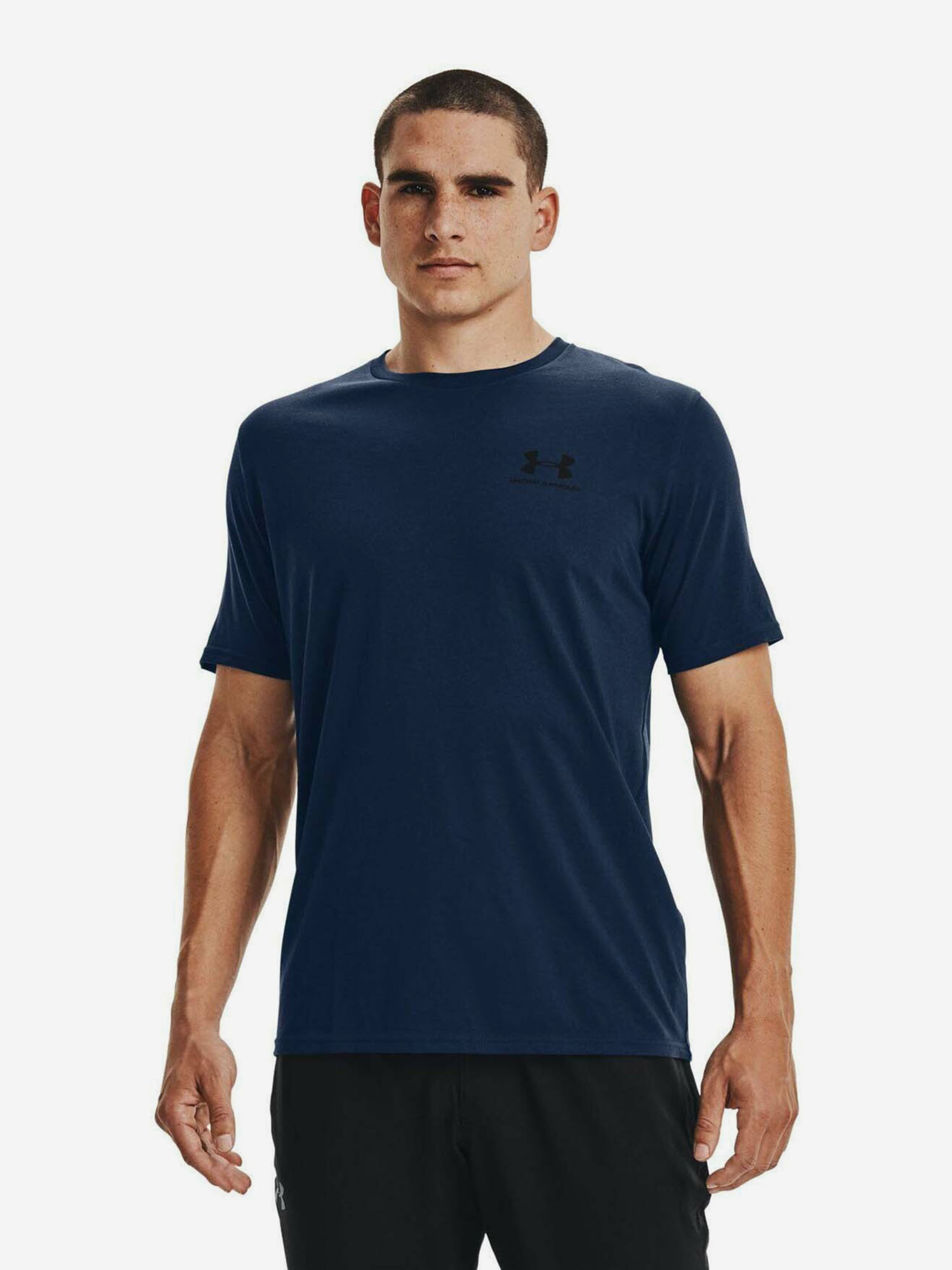 

Футболка мужская UNDER ARMOUR SPORTSTYLE LEFT CHEST SS 1326799-408, Синий