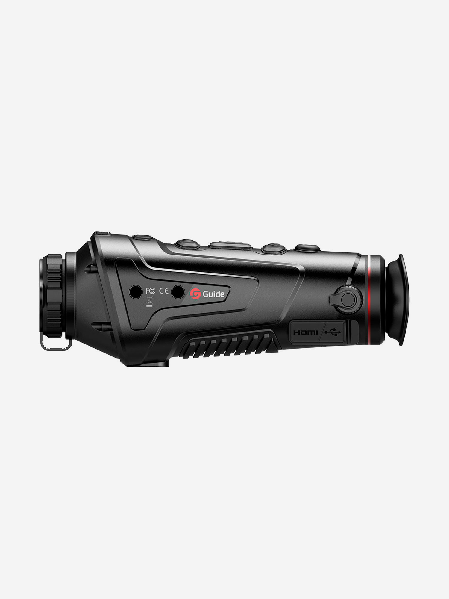 

Тепловизионный монокуляр Guide TrackIR 35 400х300, D35мм, WiFi, Черный
