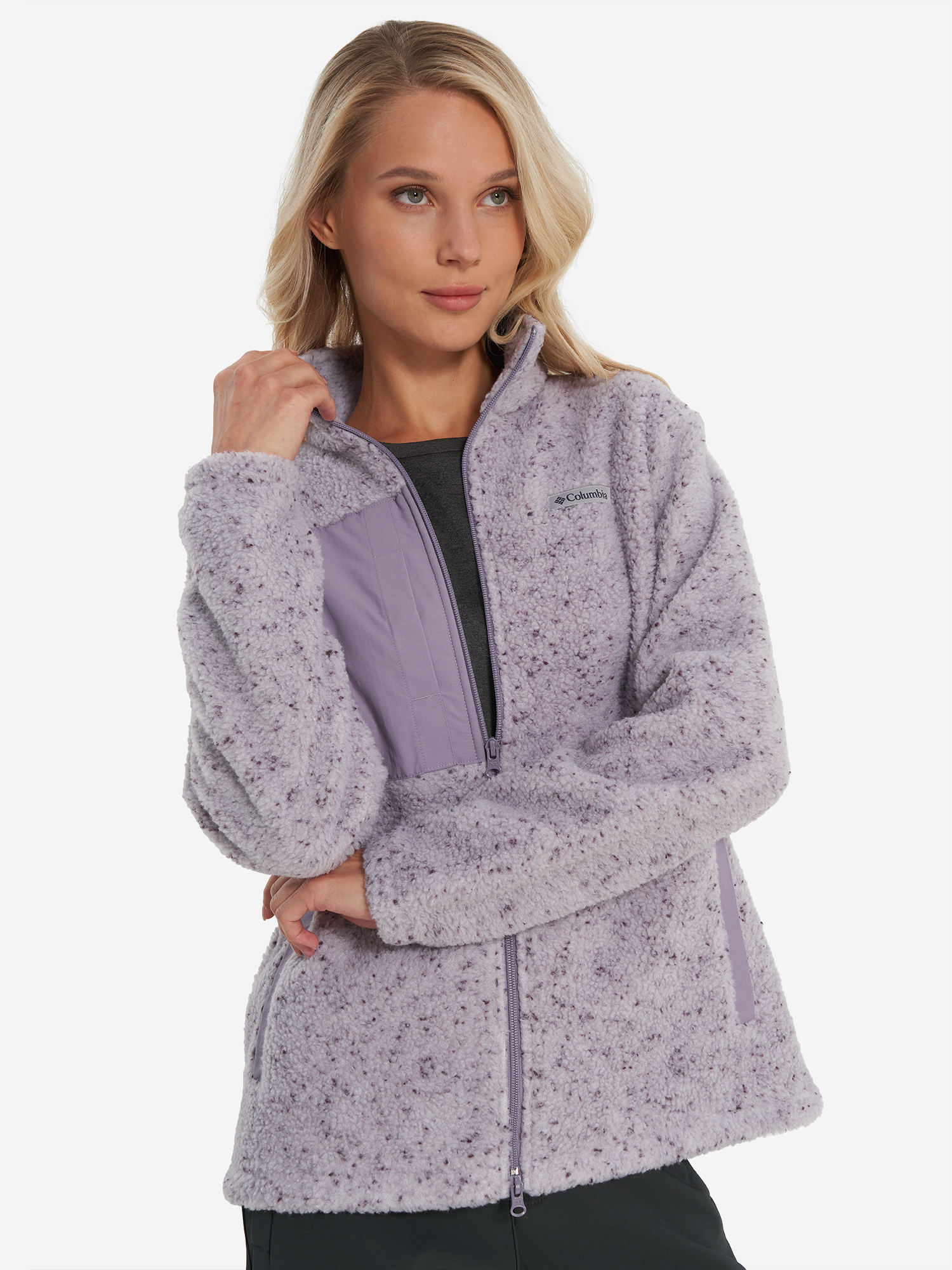 

Толстовка женская Columbia Stellar Path Fleece Full Zip, Фиолетовый