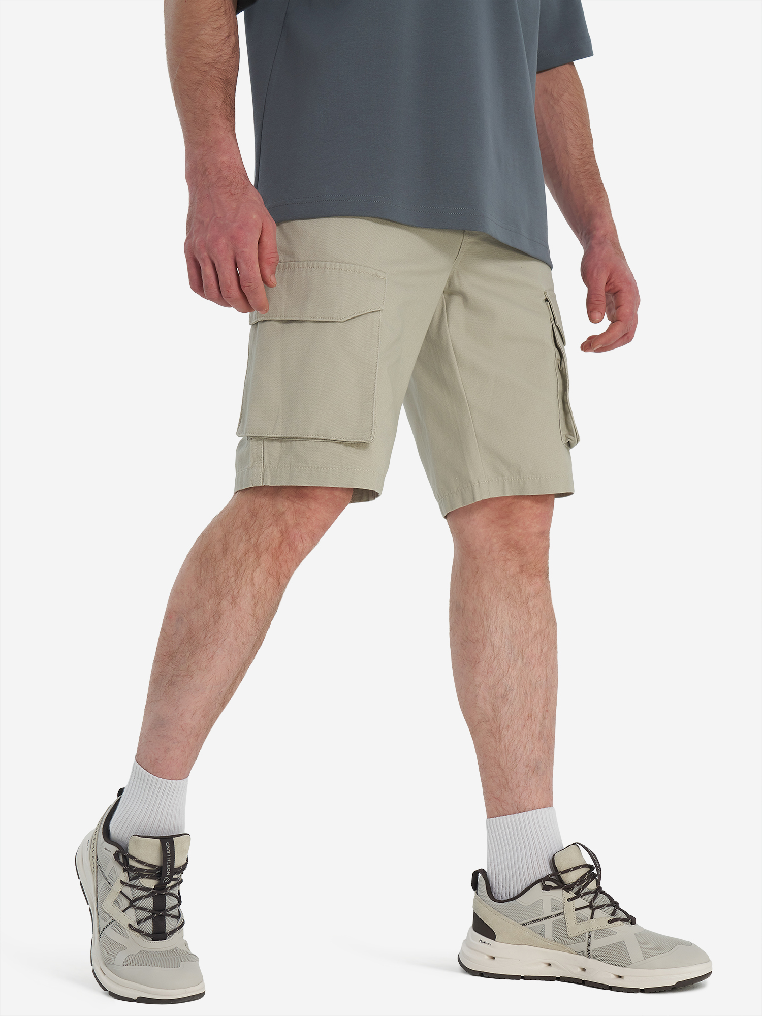 Шорты мужские Northland, бежевый, арт. 141028N16-T1