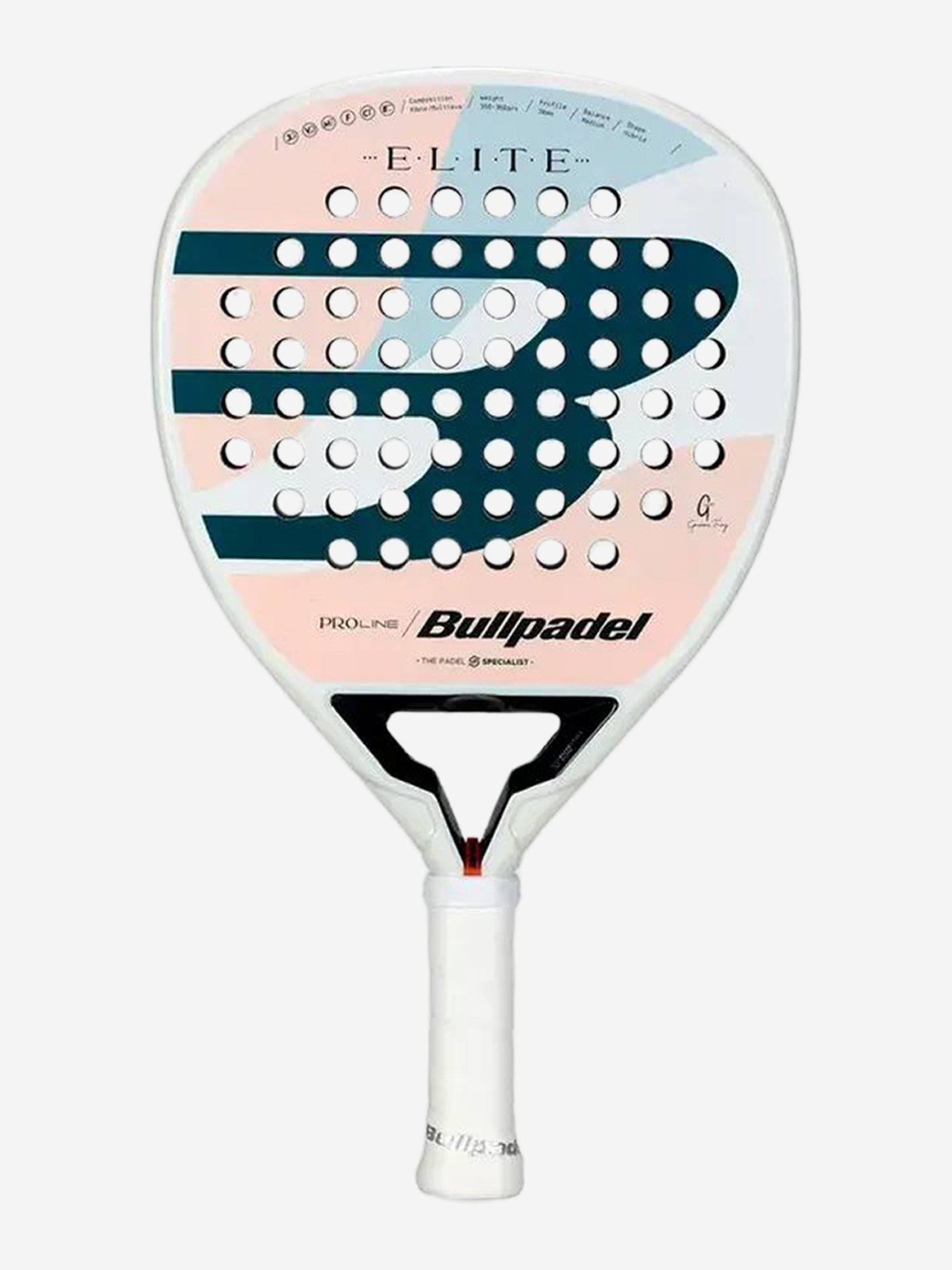 

Ракетка для падел-тенниса BULLPADEL ELITE WOMAN 25, Белый