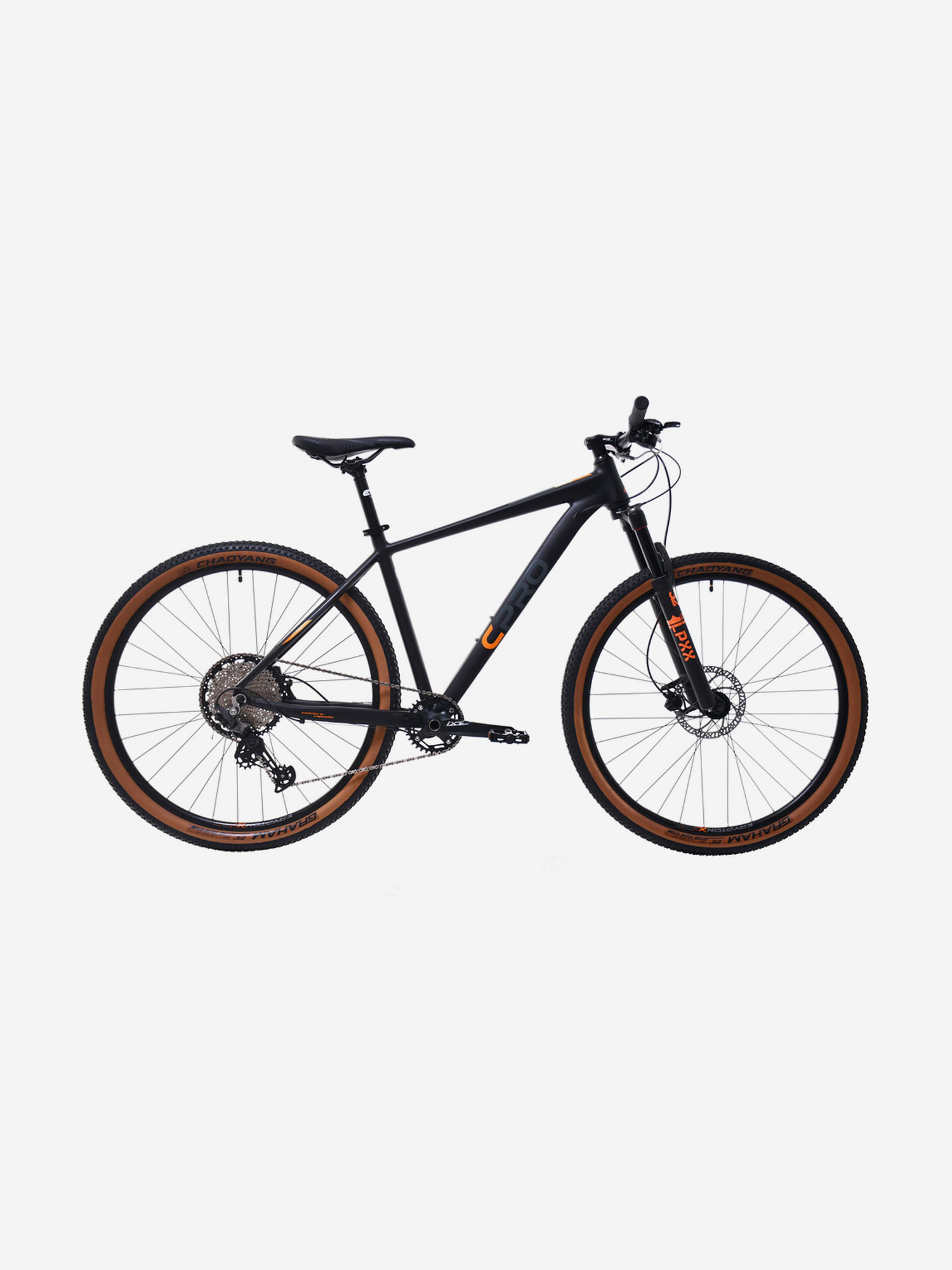 

Велосипед CAPRIOLO MTB AL RO 9.7 (1 X 12), рама алюминий , колёса 29'' (чёрный), Черный