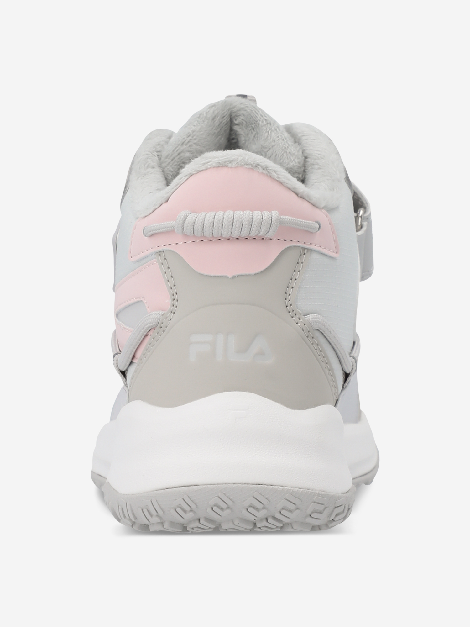 фото Кроссовки утепленные для девочек fila tornado mid, бежевый