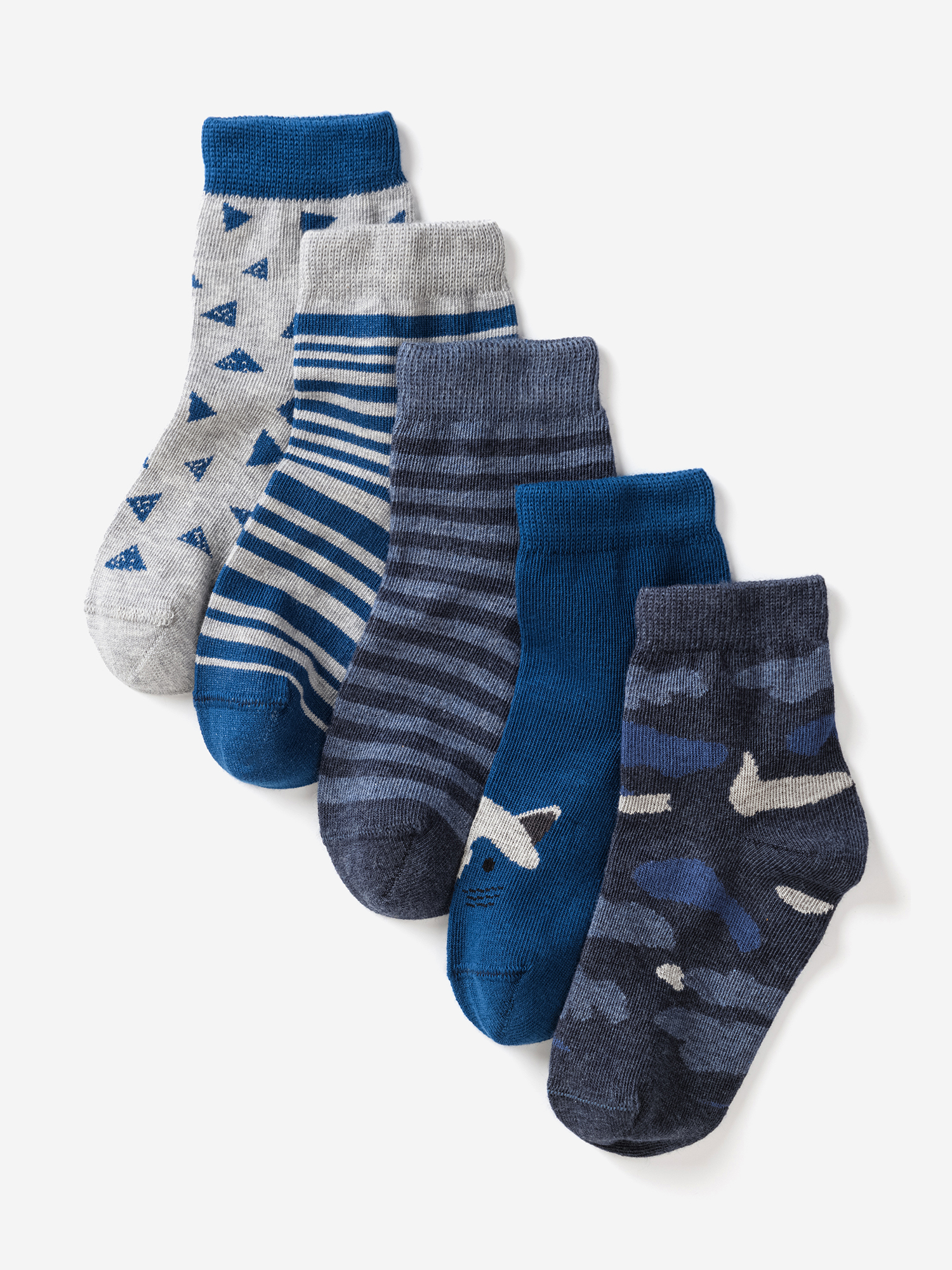 Носки для детей малышей хлопок набор 5 пары Artie, Синий