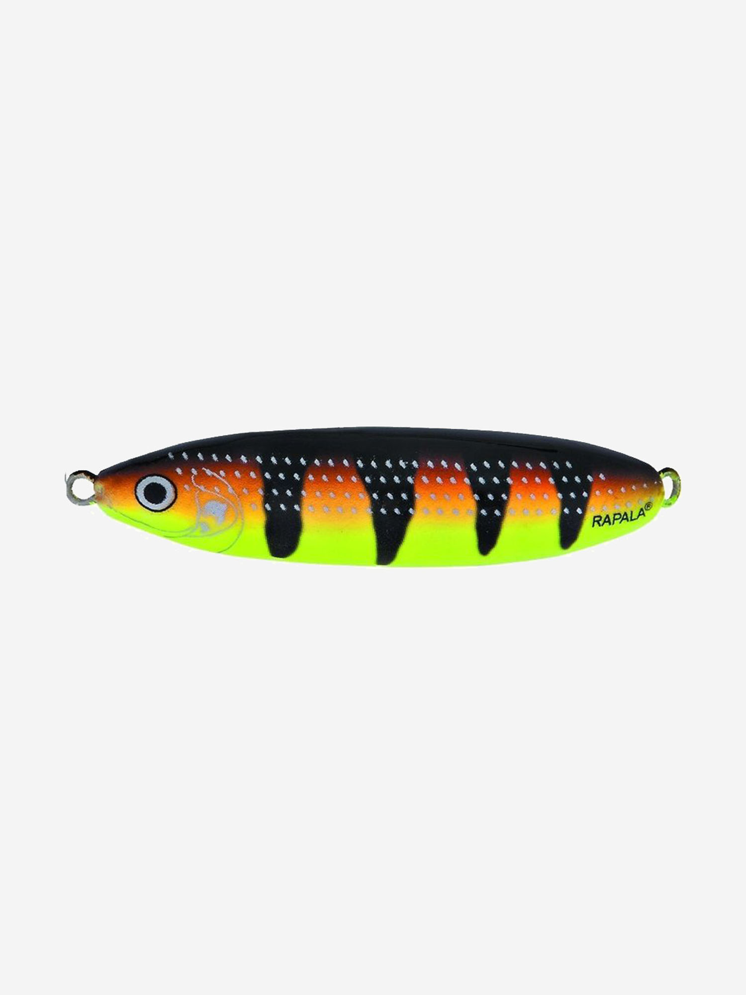 

Блесна для рыбалки колеблющаяся RAPALA Minnow Spoon, 8см, 22гр /FYBT (незацепляйка), Зеленый