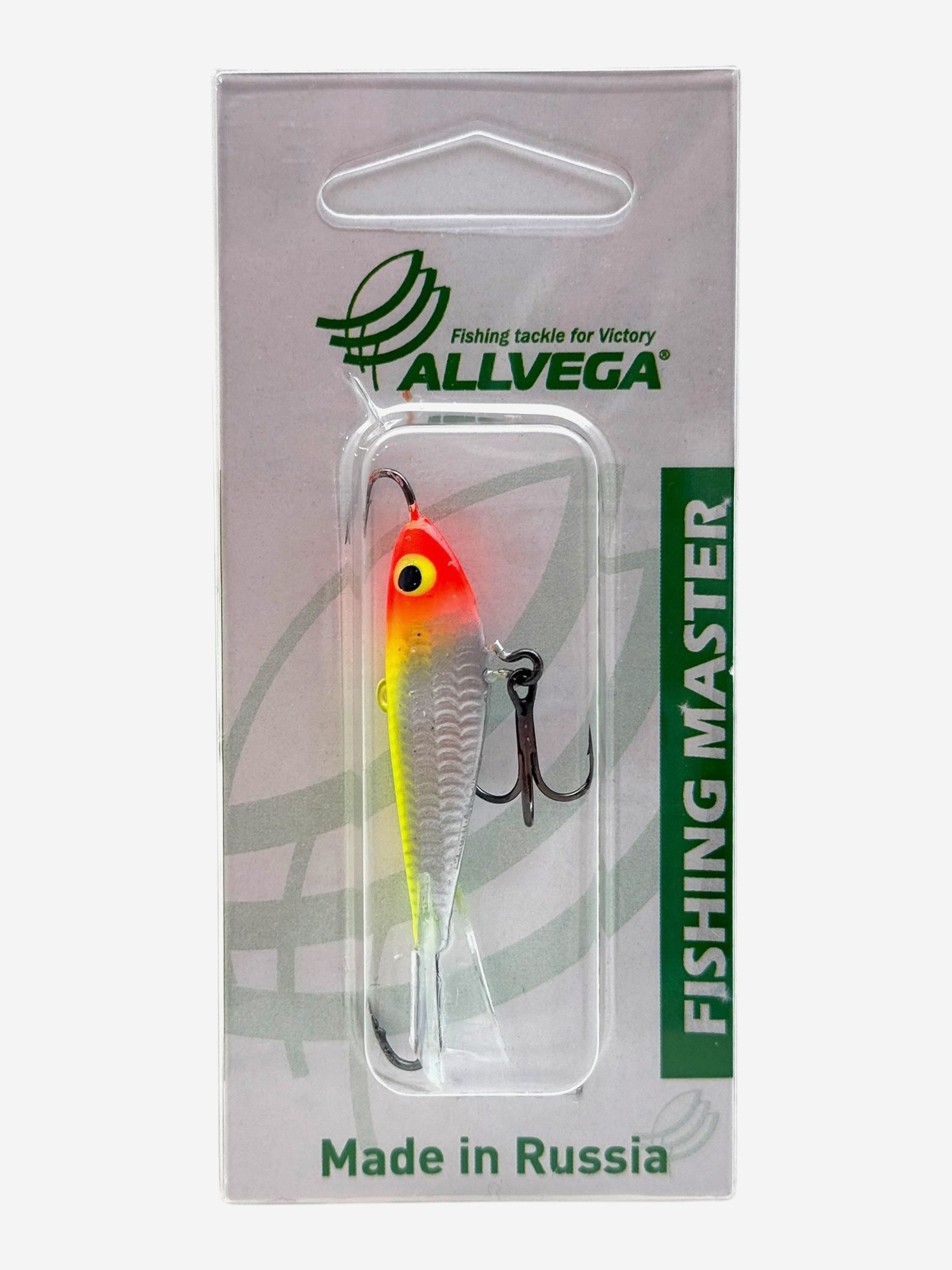 

Приманка балансир ALLVEGA 14 гр / 50 мм, цвет С6, Серебряный