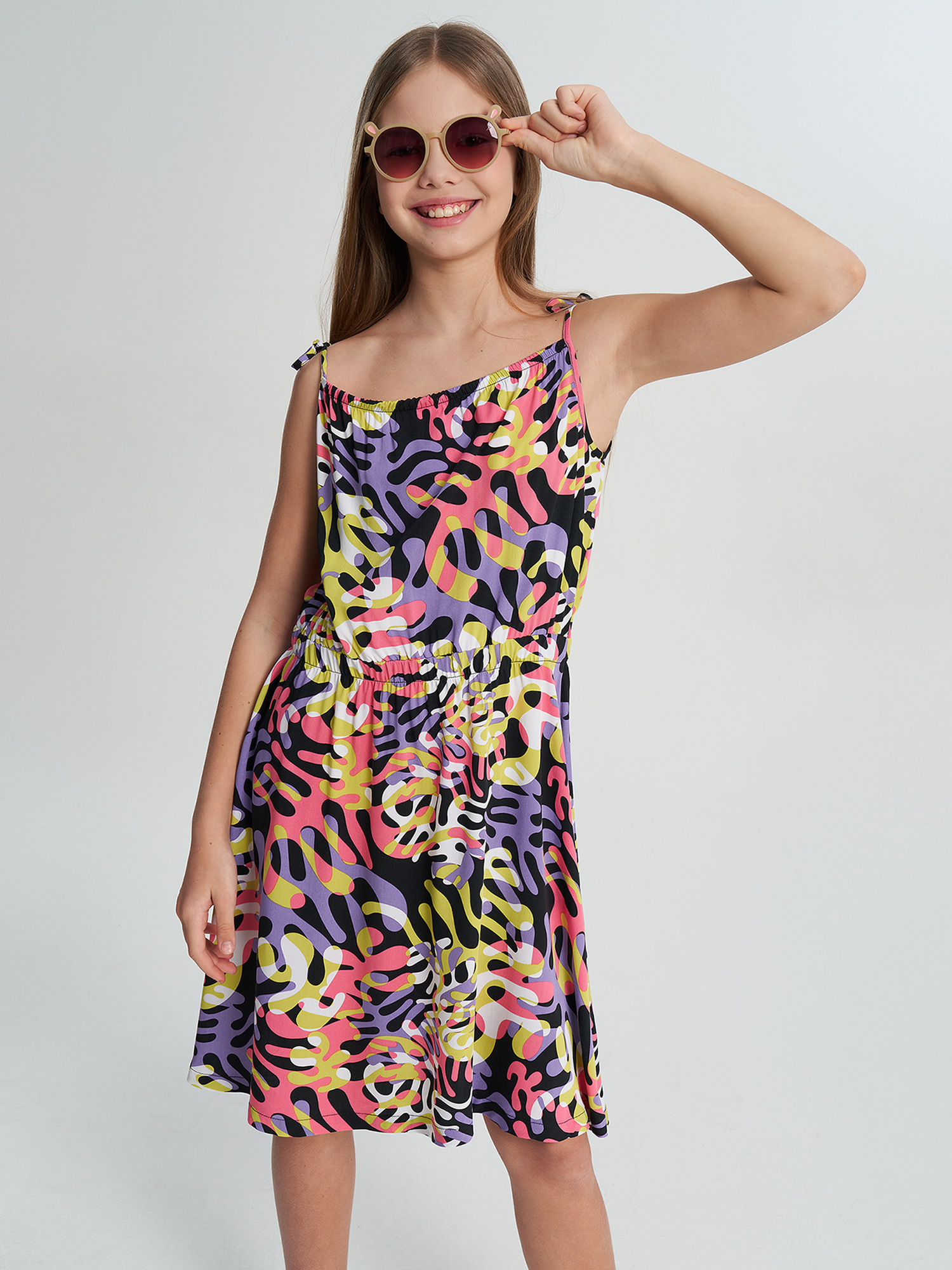 Платье Termit для девочек, разноцветный, арт. 143029TRT-MX