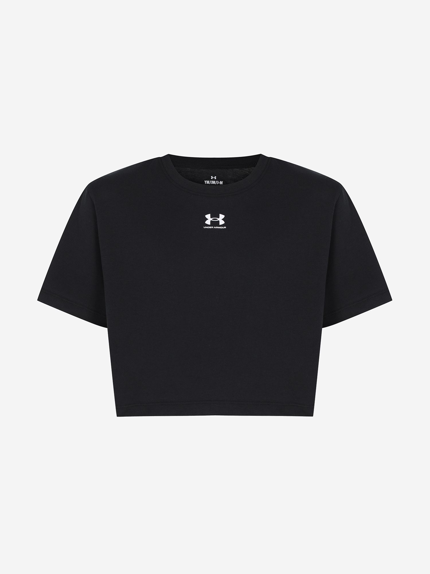 фото Футболка для девочек under armour rival, черный