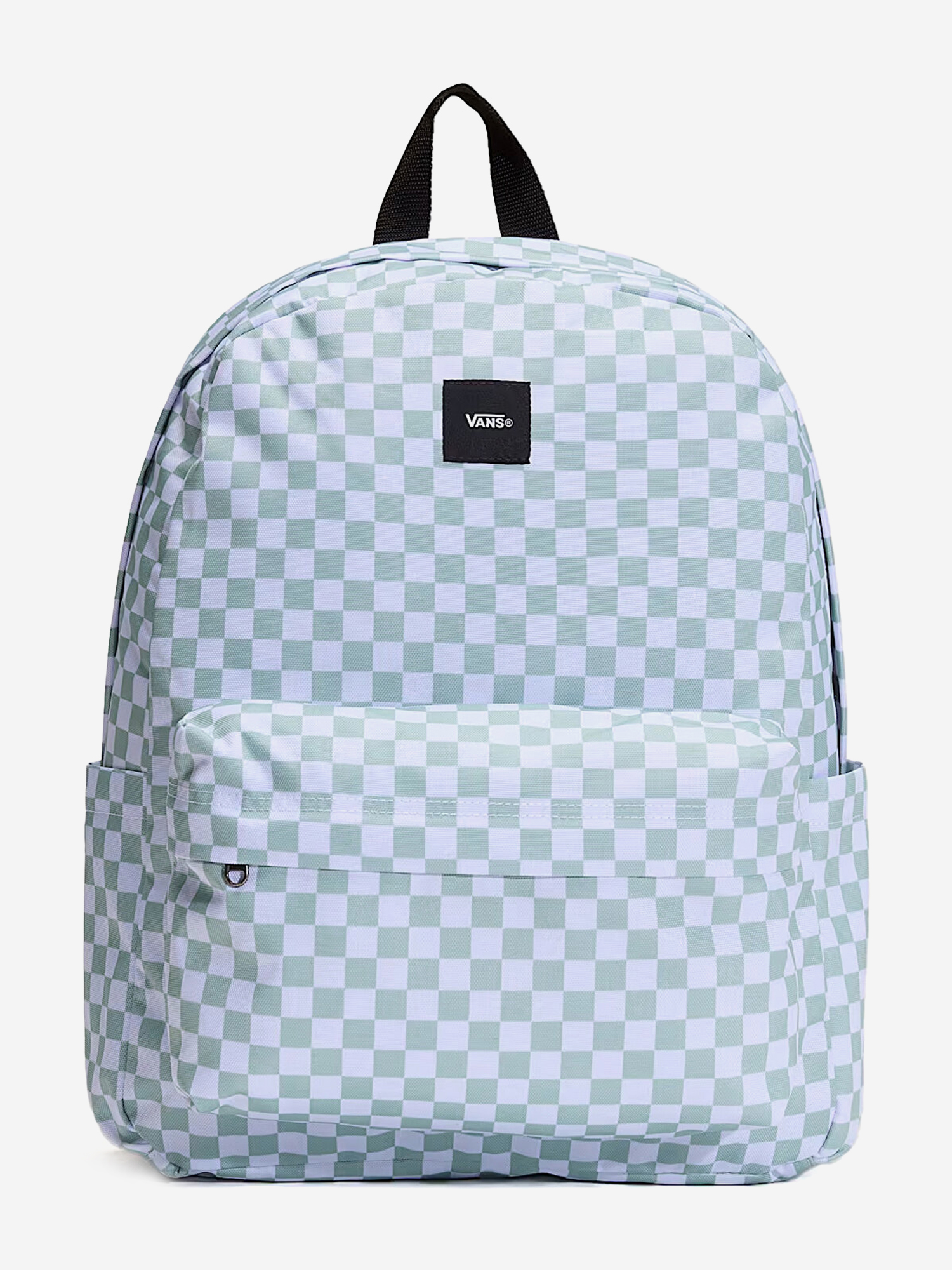 Изображение товара Рюкзак Vans Old Skool Check Backpac Gray Olive, спортивный стиль, объем 45x35x15 см