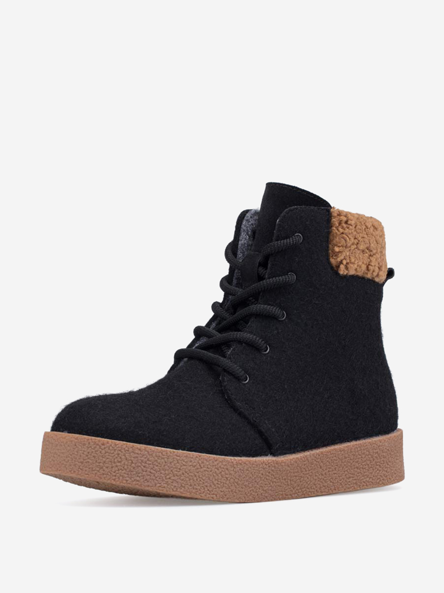 Изображение товара Валенки женские Гуслицкие утепленные черные до -30°C