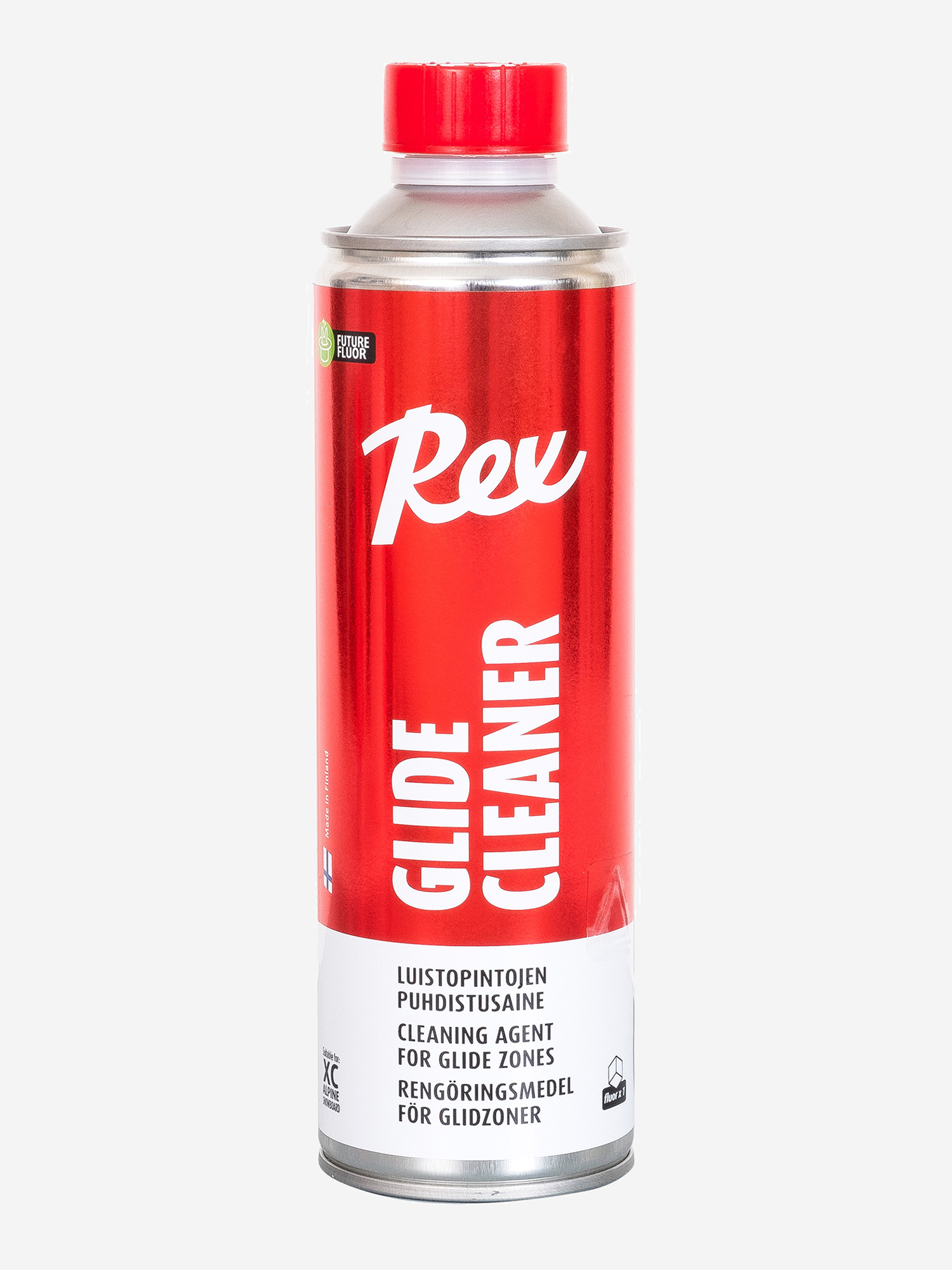 

Фторовая смывка для зоны скольжения REX Fluor Glide Cleaner, 500 мл, Красный