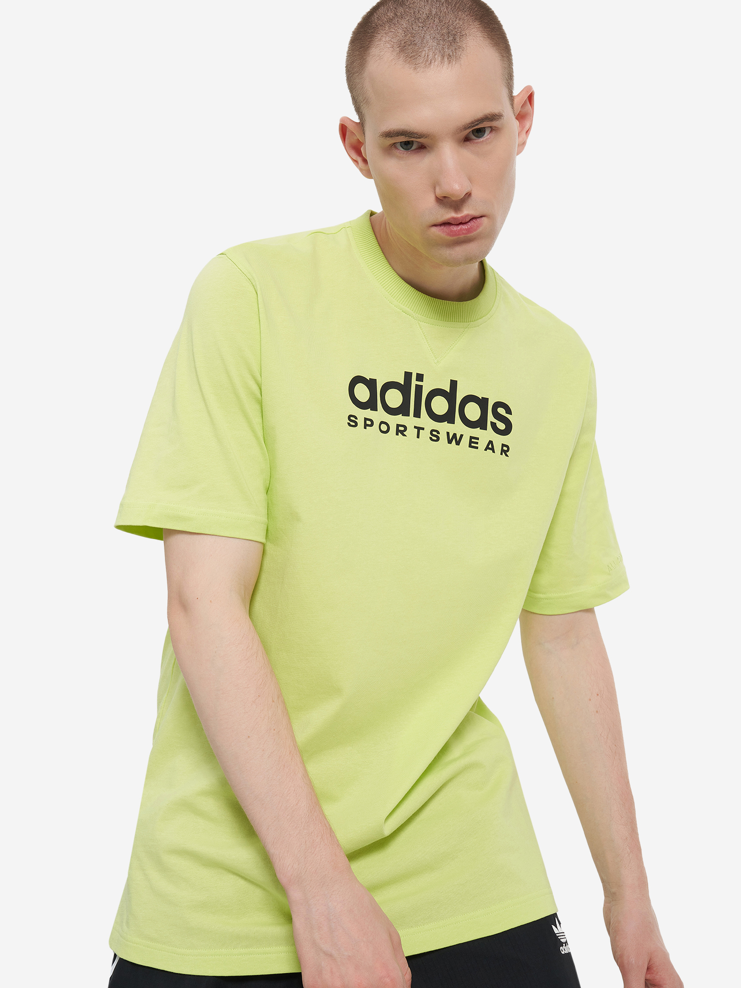 

Футболка мужская adidas, Зеленый