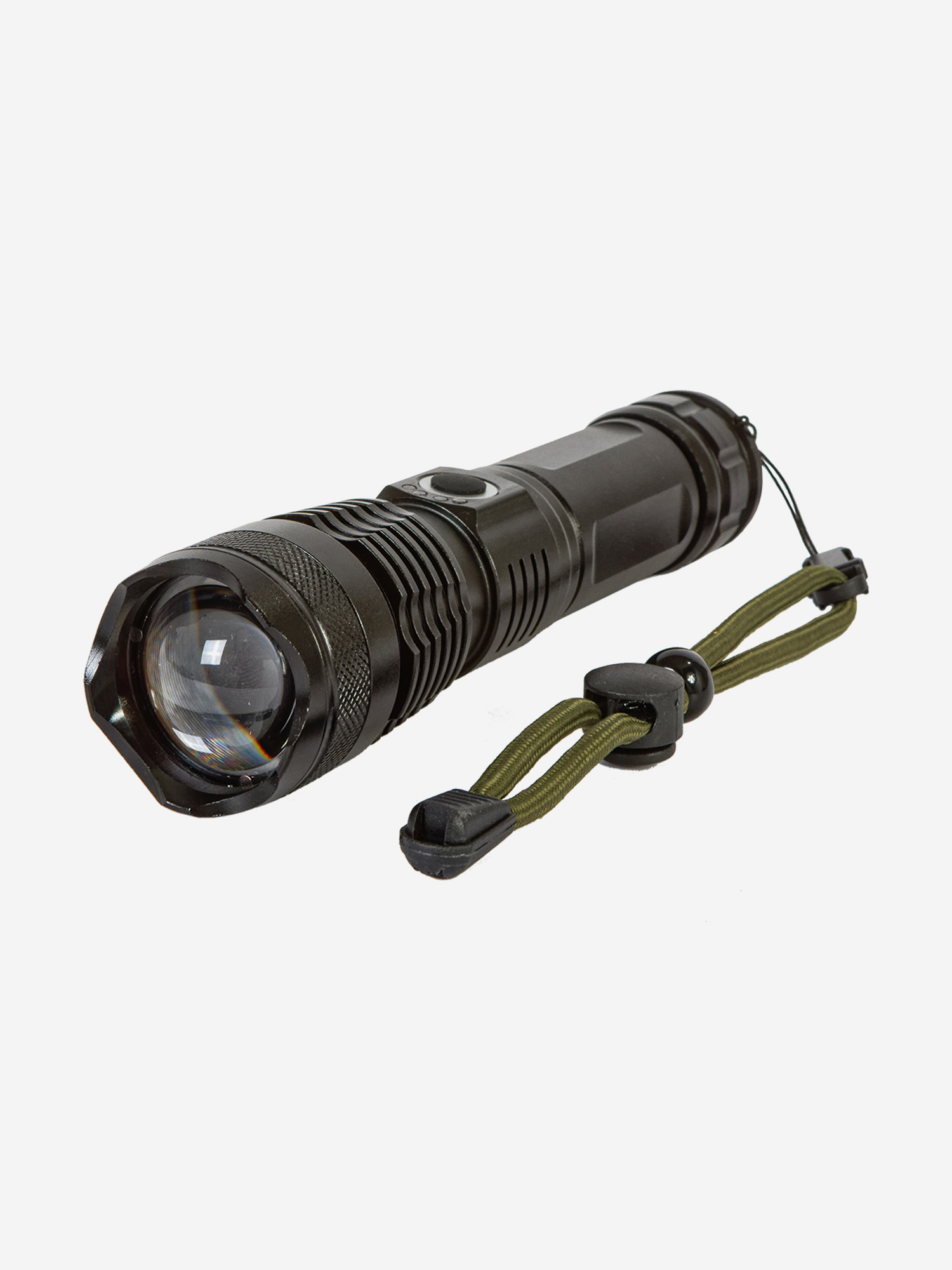 

Светодиодный ручной аккумуляторный USB фонарь GLANZEN UFL-1700-X80P50, Черный