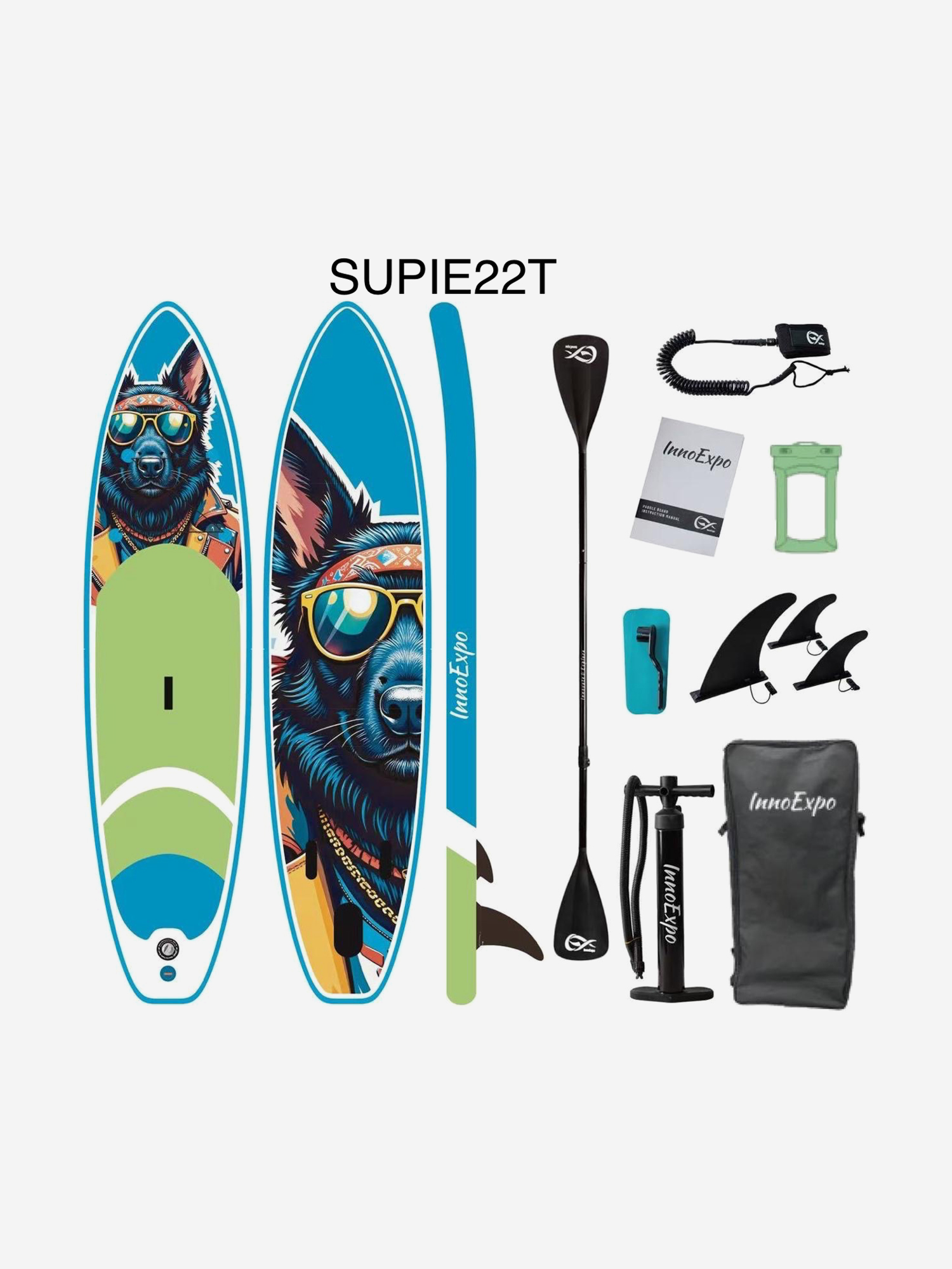 Изображение товара SUP-доска Inno Expo 22T 350*85*15,полный комплект