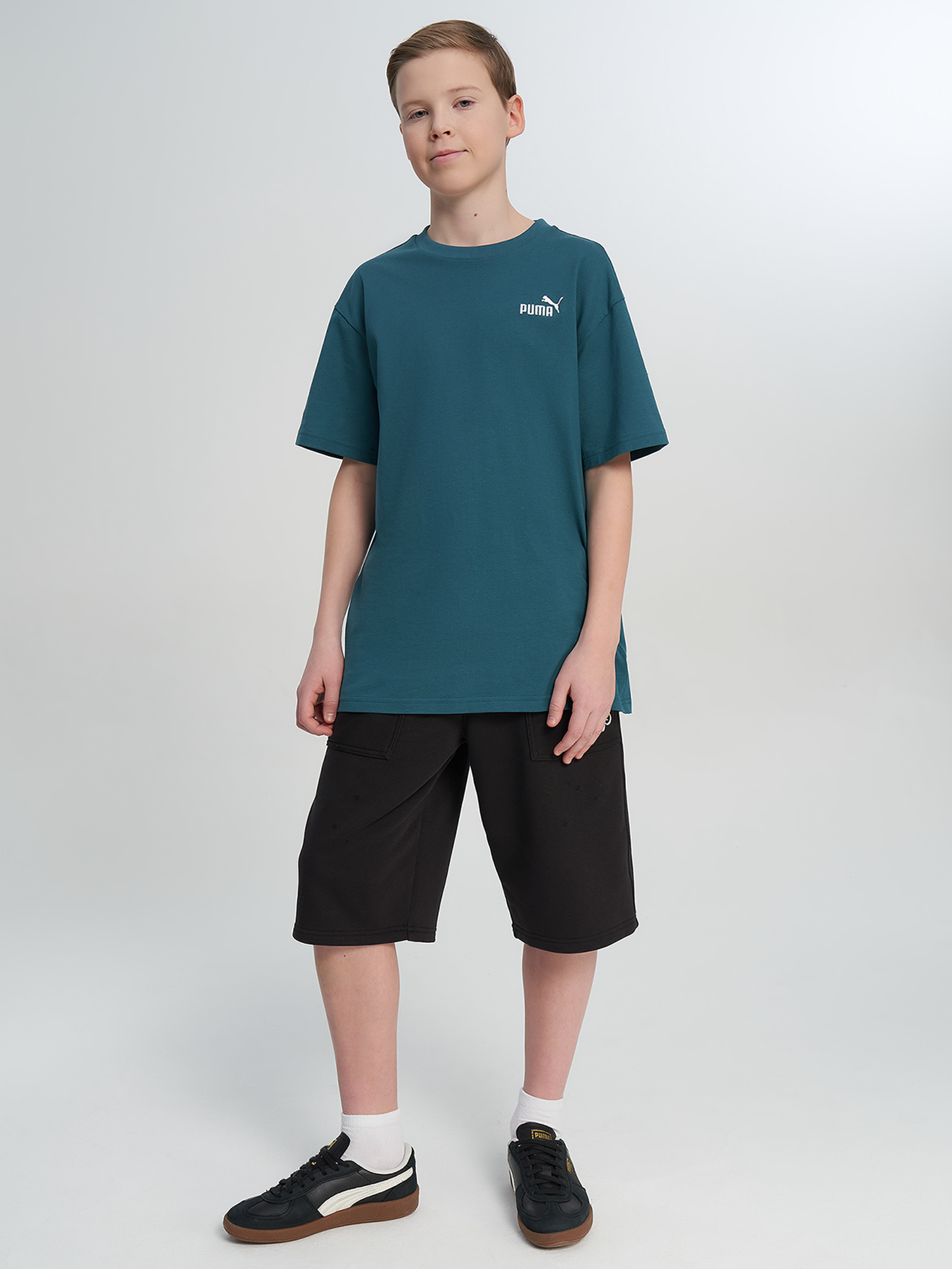 Футболка для мальчиков PUMA Ess Small No. 1 Logo, Синий 4