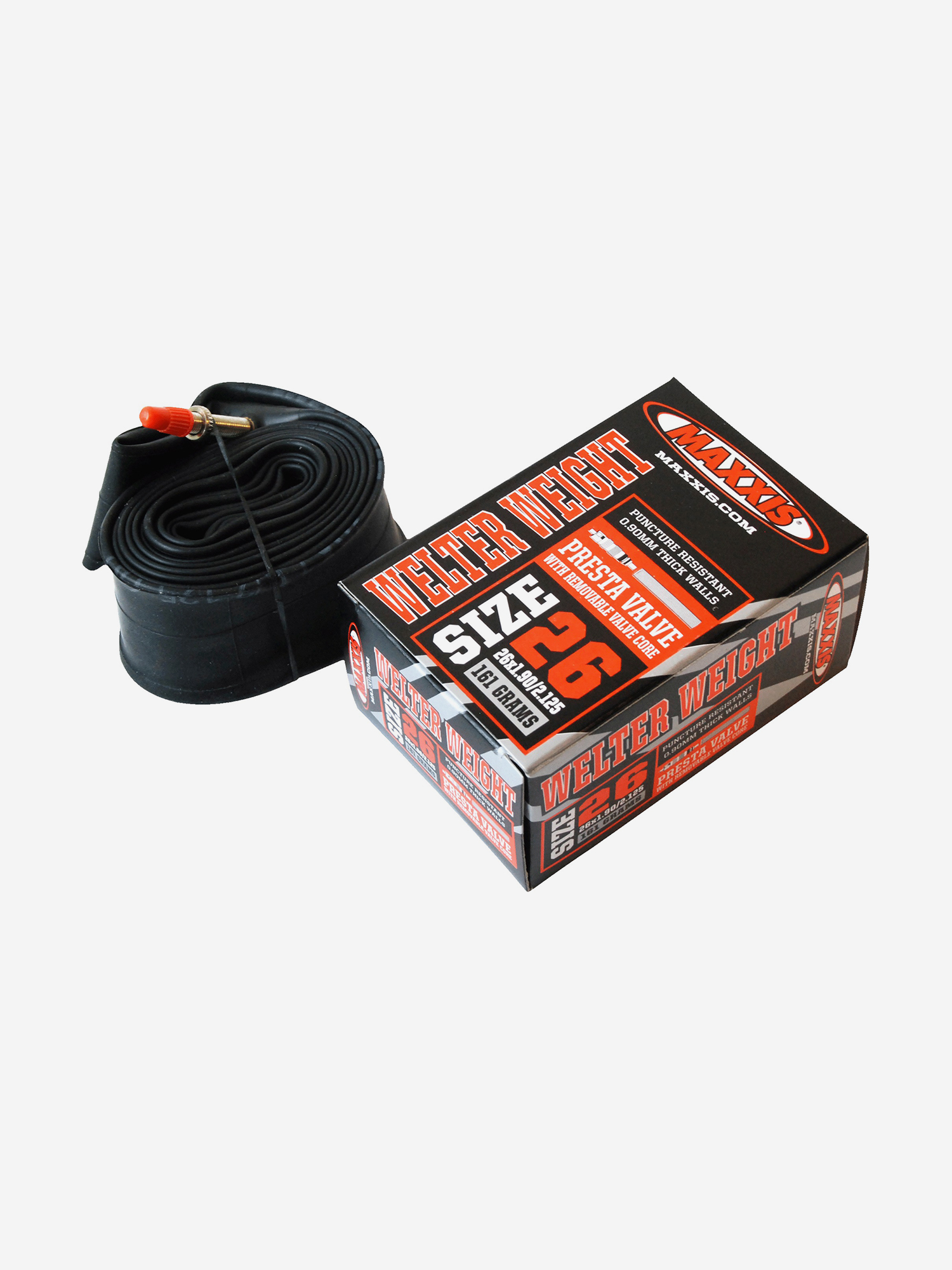 

Камера Maxxis Welter Weight 27.5" автониппель, Черный