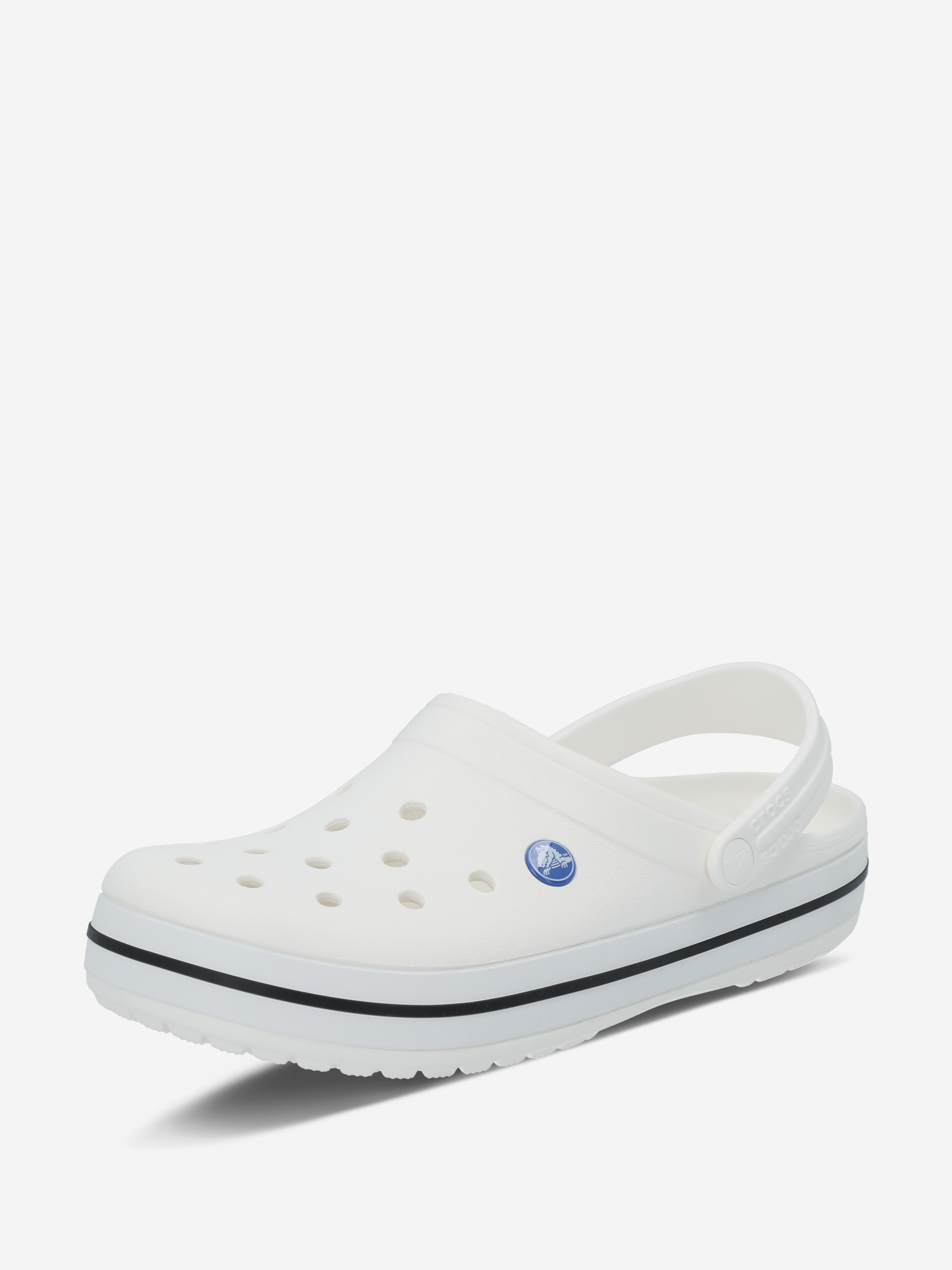 Сабо Crocs Crocband, Белый сабо crocs classic голубой